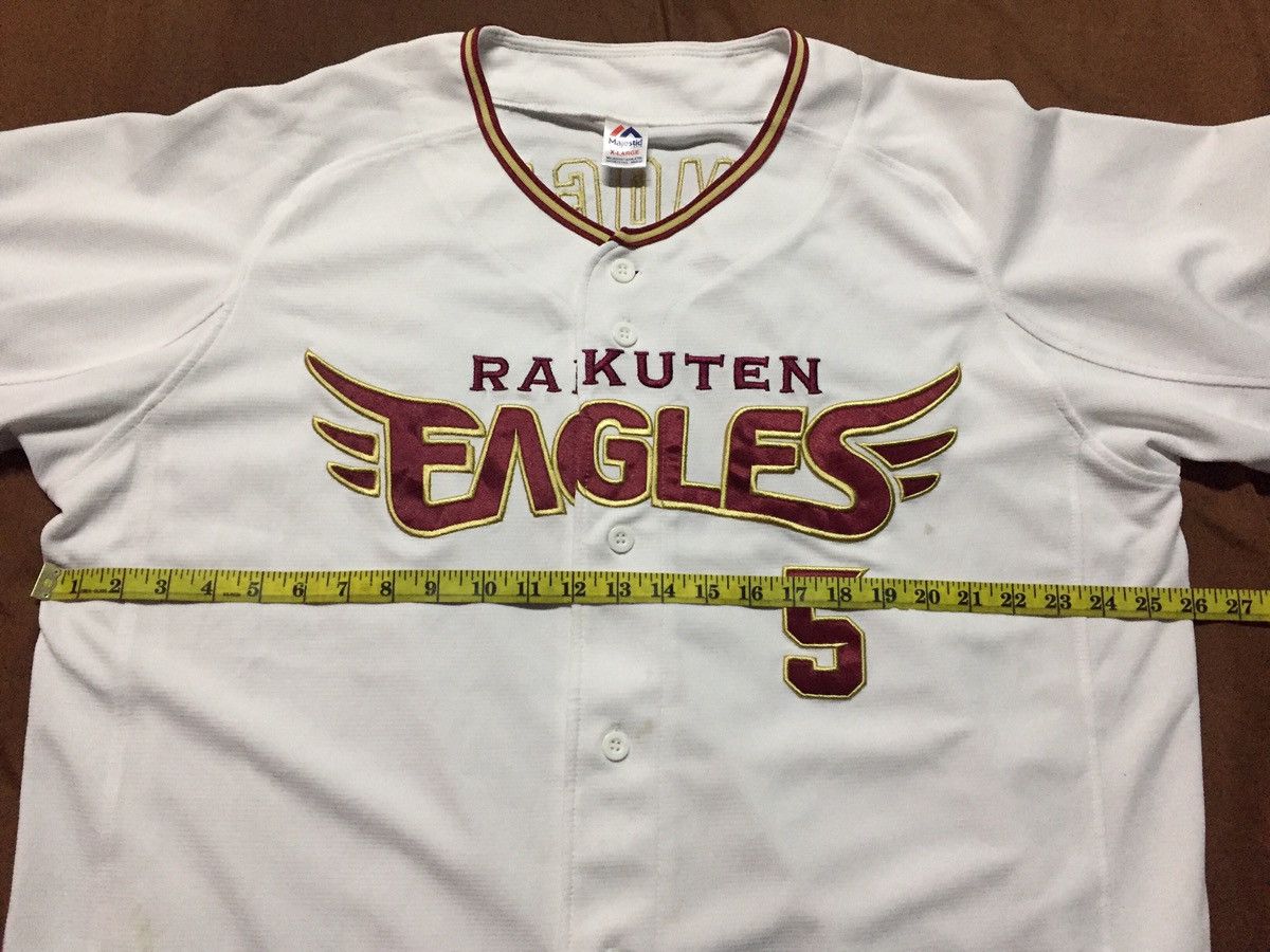 Majestic Rakuten Eagles Baseball Jersey Size US XL / EU 56 / 4 - 9 Thumbnail