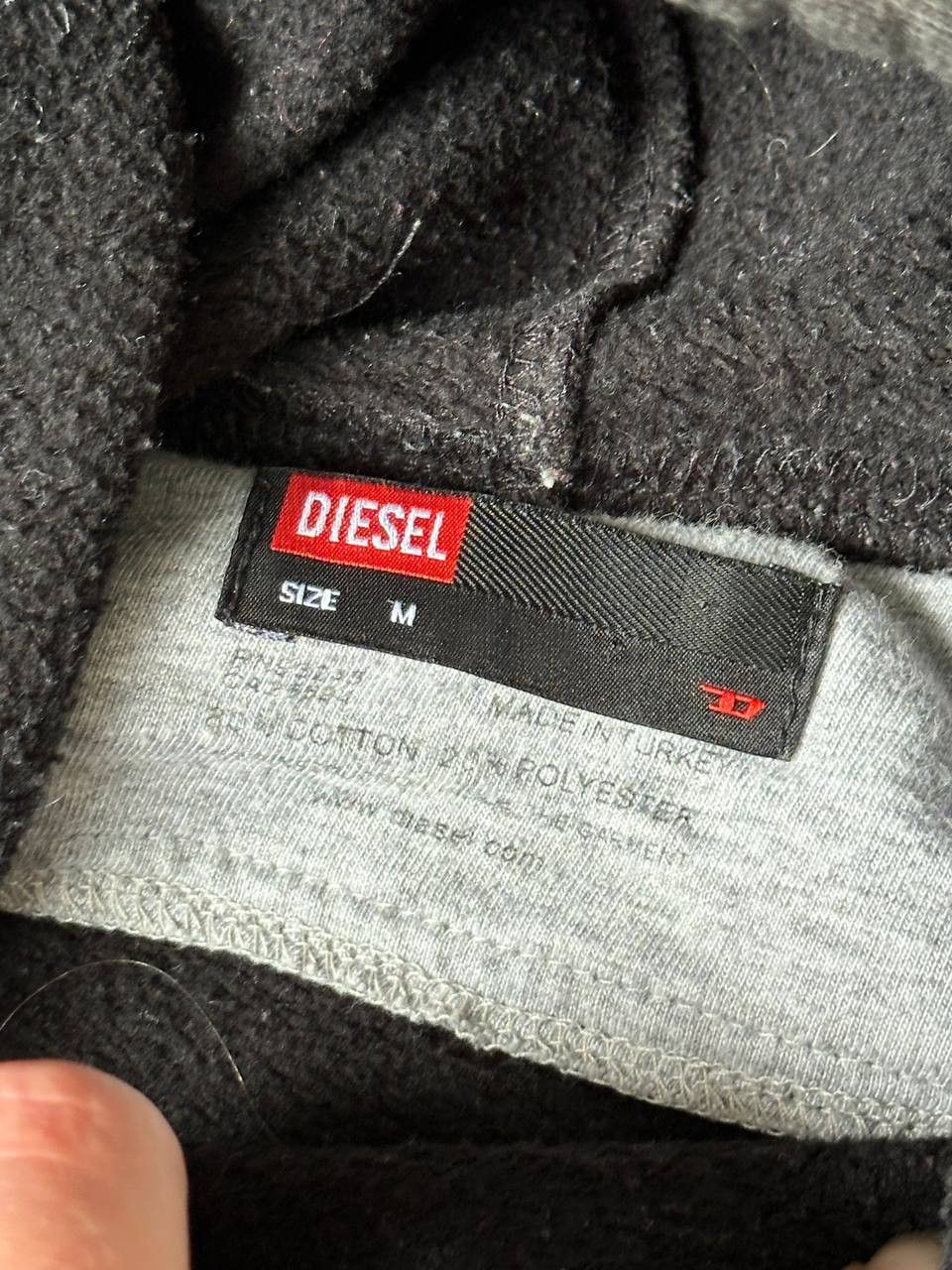 Diesel × Vintage Vintage Diesel Hoodie Big Logo Streetwear Y2K Man Size M Size US M / EU 48-50 / 2 - 5 Thumbnail