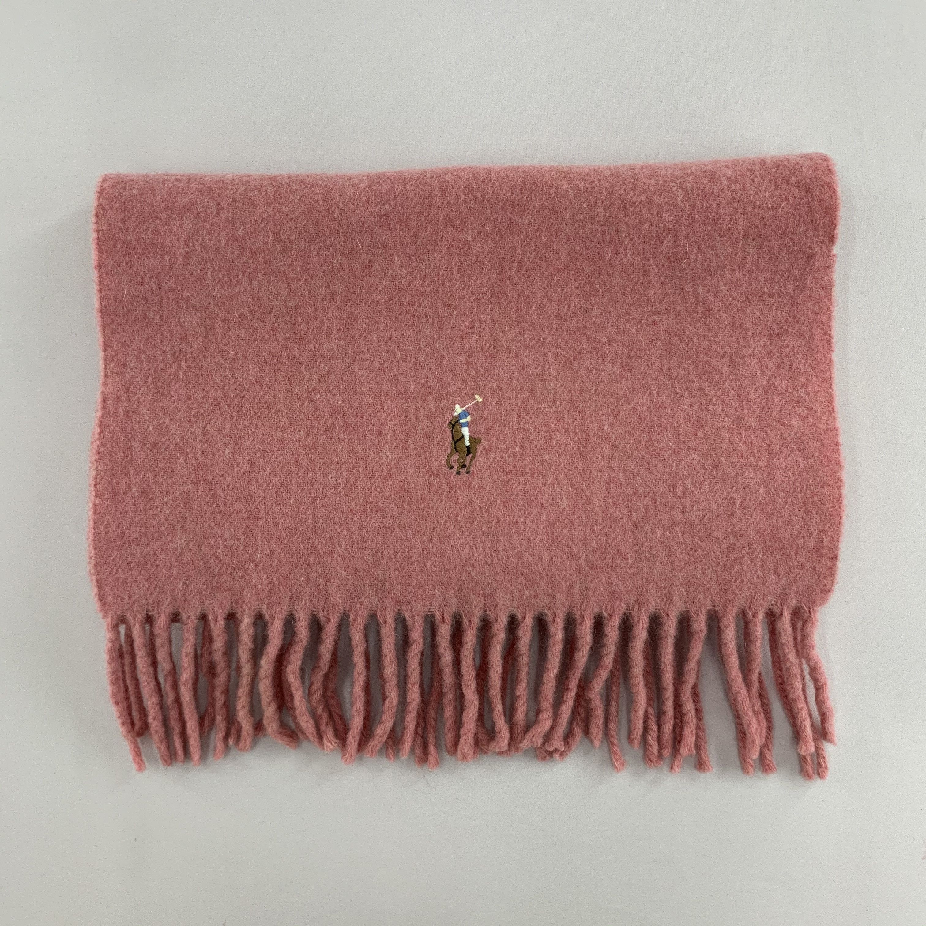 Polo Ralph Lauren Polo Ralph Lauren Scarf Wool Muffler Neck Wrap BL4366 Size ONE SIZE - 3 Thumbnail