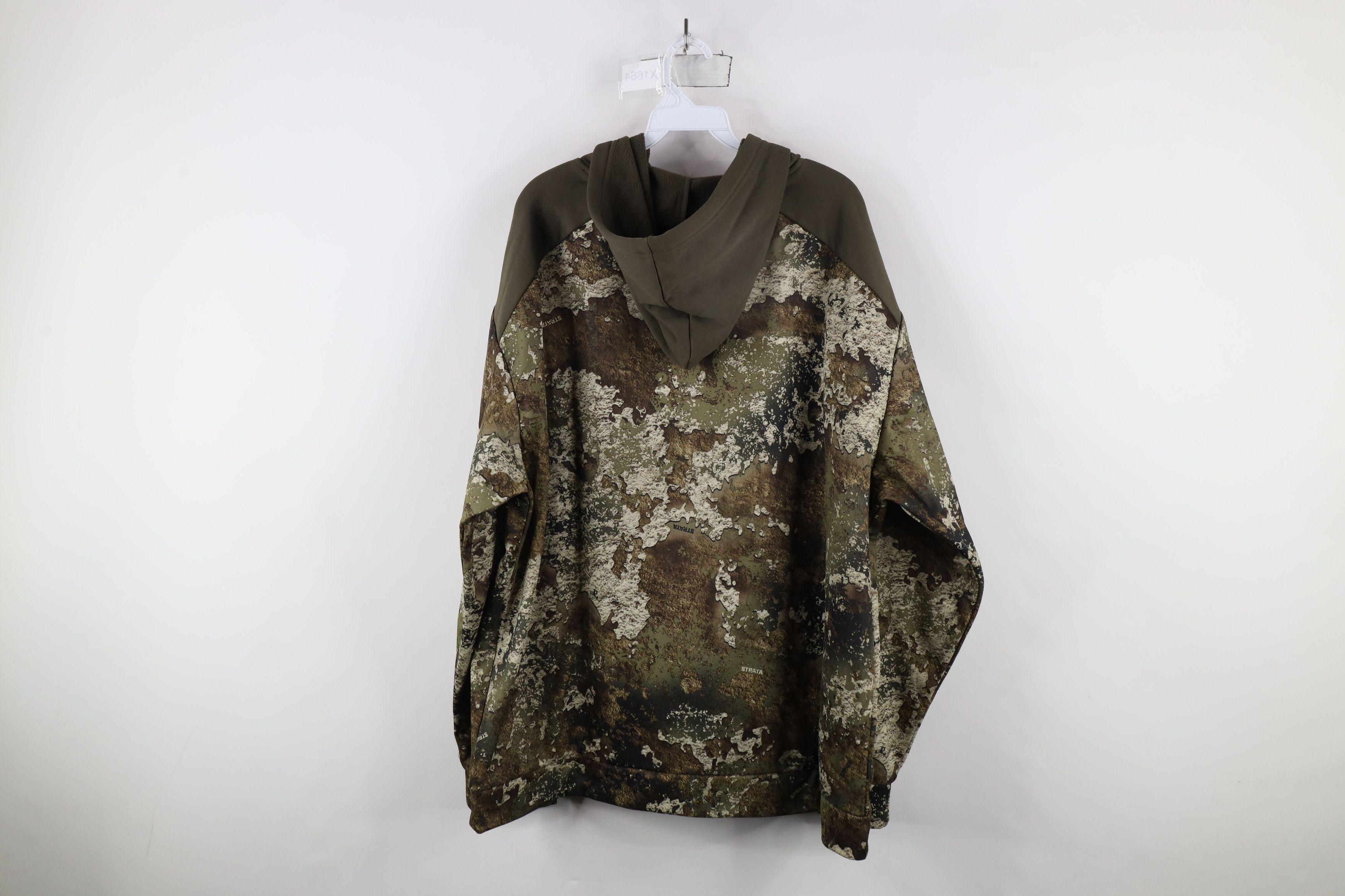 Vintage Vintage Y2K Streetwear Strata Camouflage Hoodie Sweatshirt Size US XL / EU 56 / 4 - 8 Thumbnail