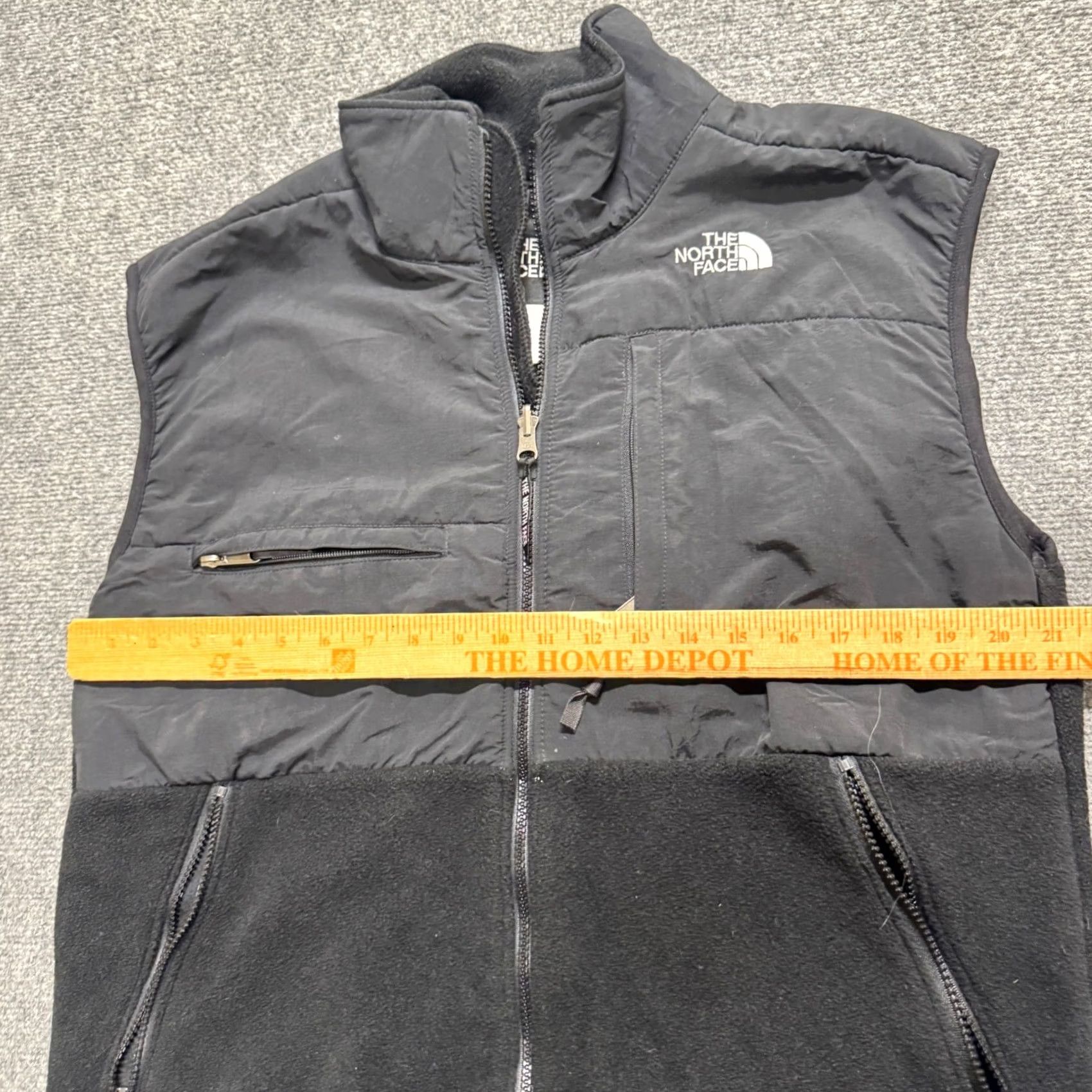 Vintage North Face Vest Men's M Black Fullzip Cotton Blend Outerwear Fleece Size US M / EU 48-50 / 2 - 5 Thumbnail
