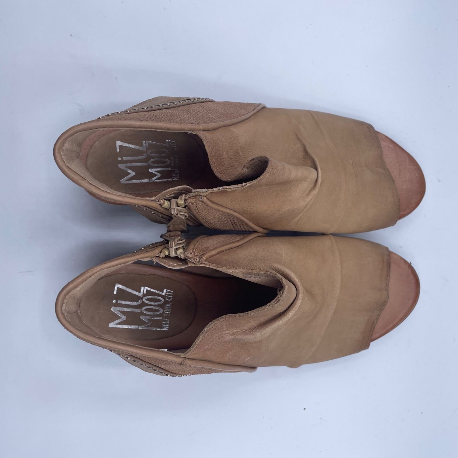 Other Miz Mooz Cailey Spring Heel Sandals Sand Leather Womens 42 Size US 10.5 / IT 40.5 - 7 Thumbnail