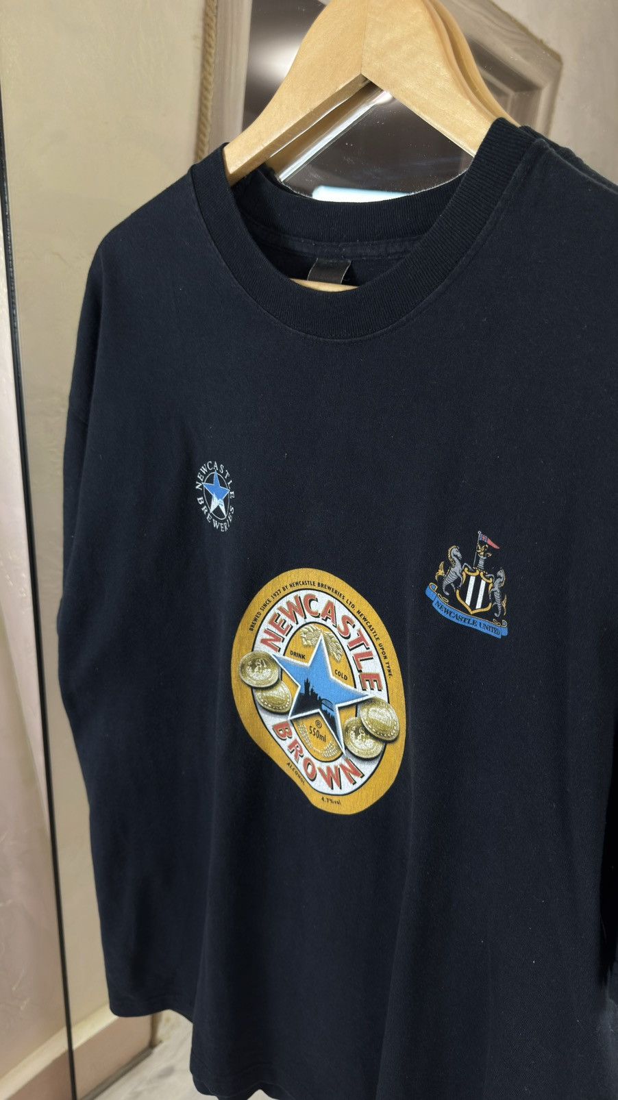 Vintage Vintage Newcastle United Broon Army Tribute Tee Size US XL / EU 56 / 4 - 2 Thumbnail
