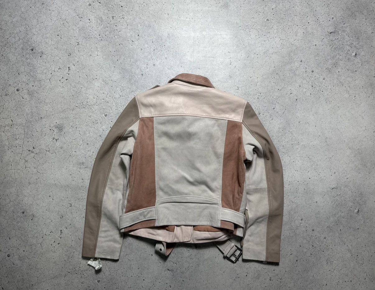 Allsaints Allsaints Goat Leather Balfern Mix Biker Jacket New Size L / US 10 / IT 46 - 14 Thumbnail