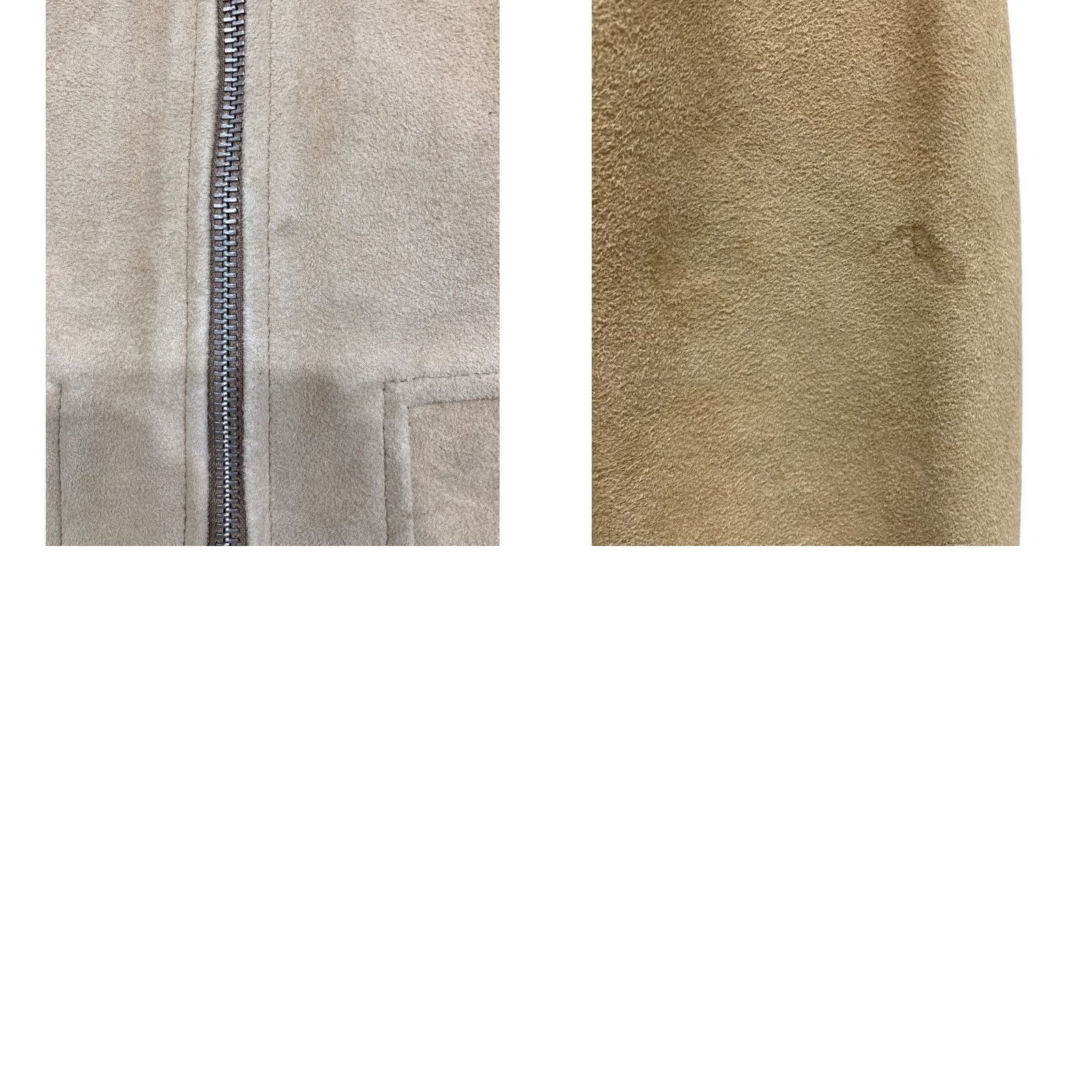 Vintage MAGINE Sheep Leather Jacket Mens 44 Beige Jacket Size US S / EU 44-46 / 1 - 8 Thumbnail