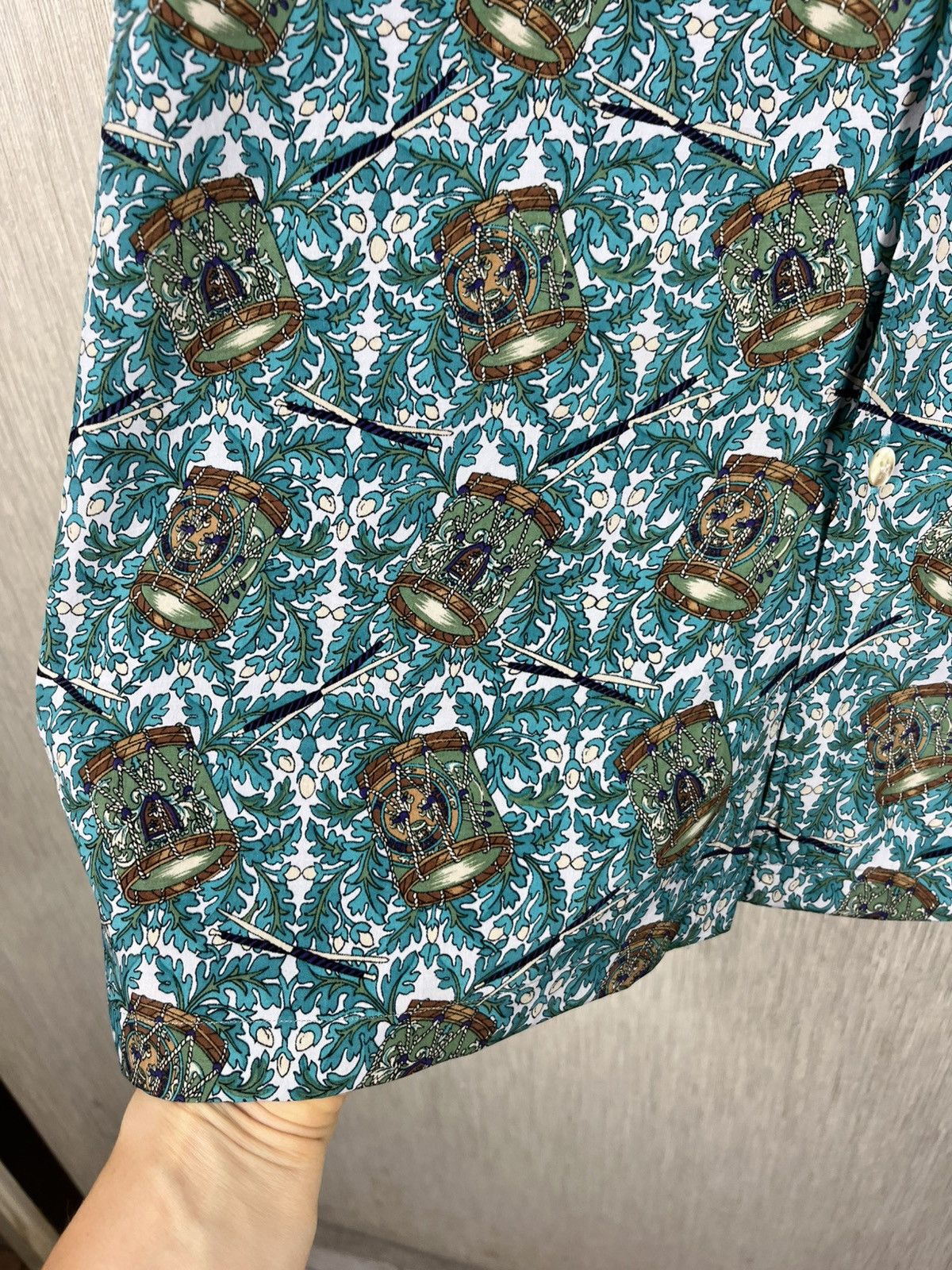 Japanese Brand Vintage Comme Ca Du Mode Men patterned shirt Japanese Size US L / EU 52-54 / 3 - 9 Thumbnail