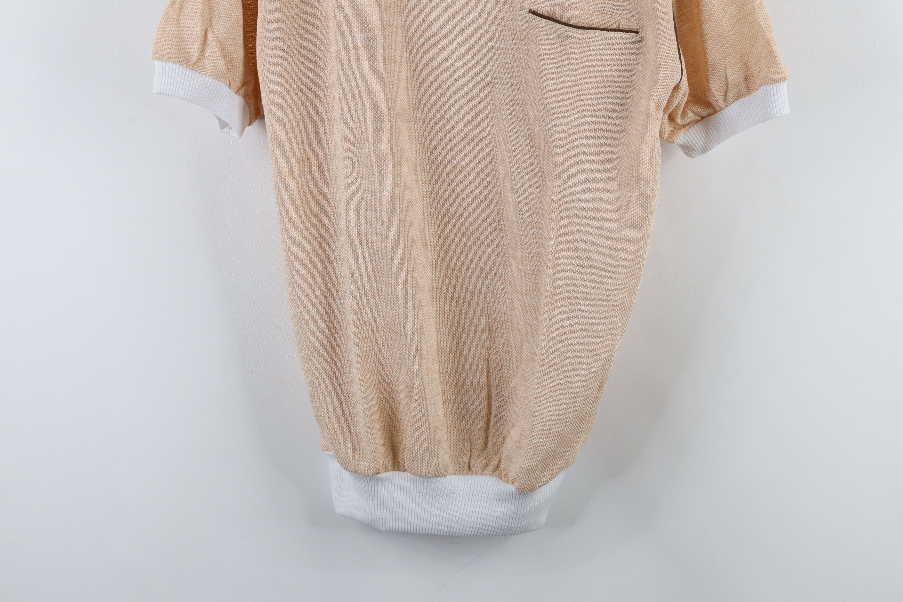 Vintage Vintage 70s Streetwear Thermal Knit Pullover Ringer T-Shirt Size US M / EU 48-50 / 2 - 3 Thumbnail