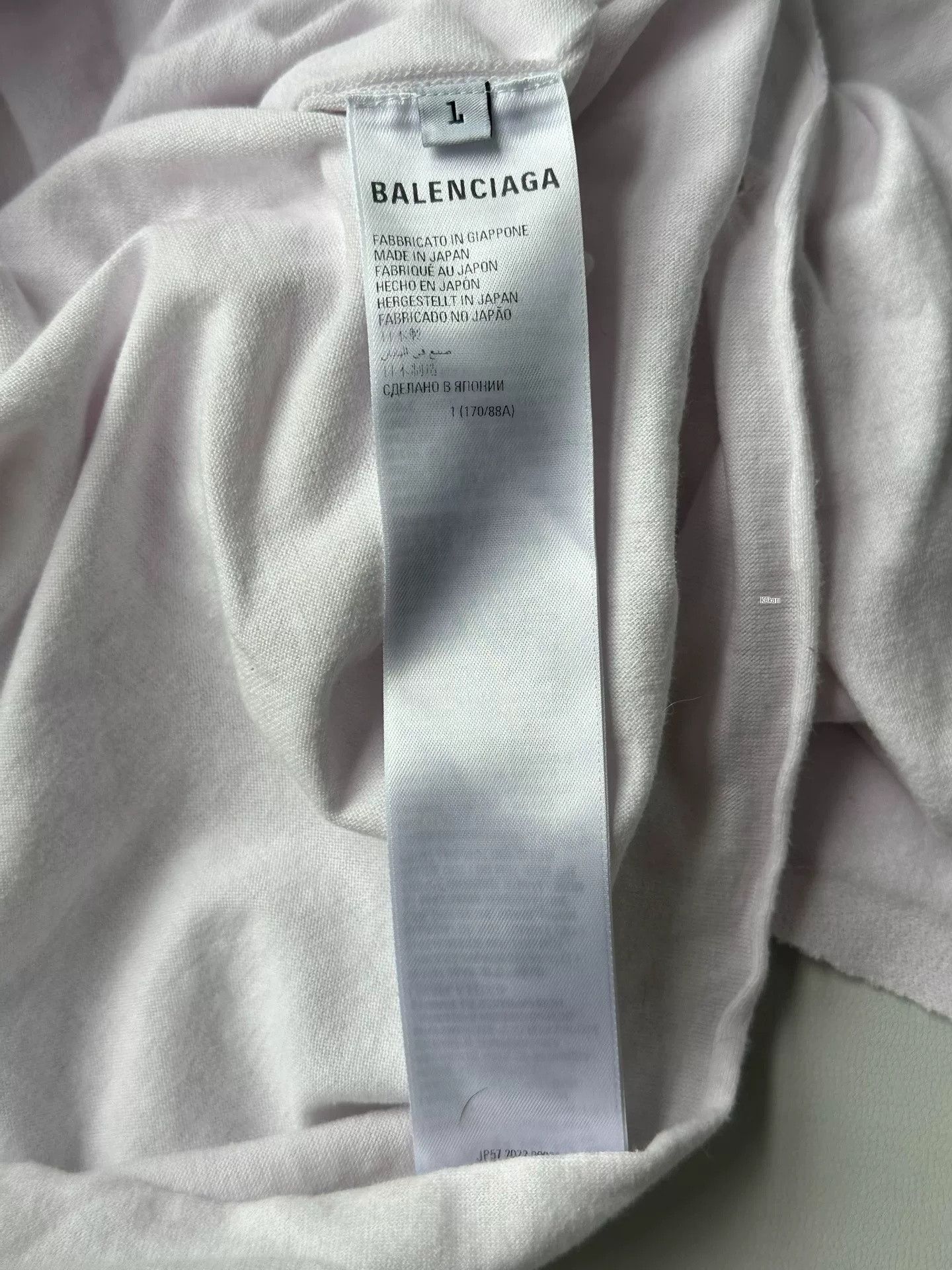 Balenciaga Balenciaga Chest Logo Short-Sleeve Size US M / EU 48-50 / 2 - 2 Thumbnail