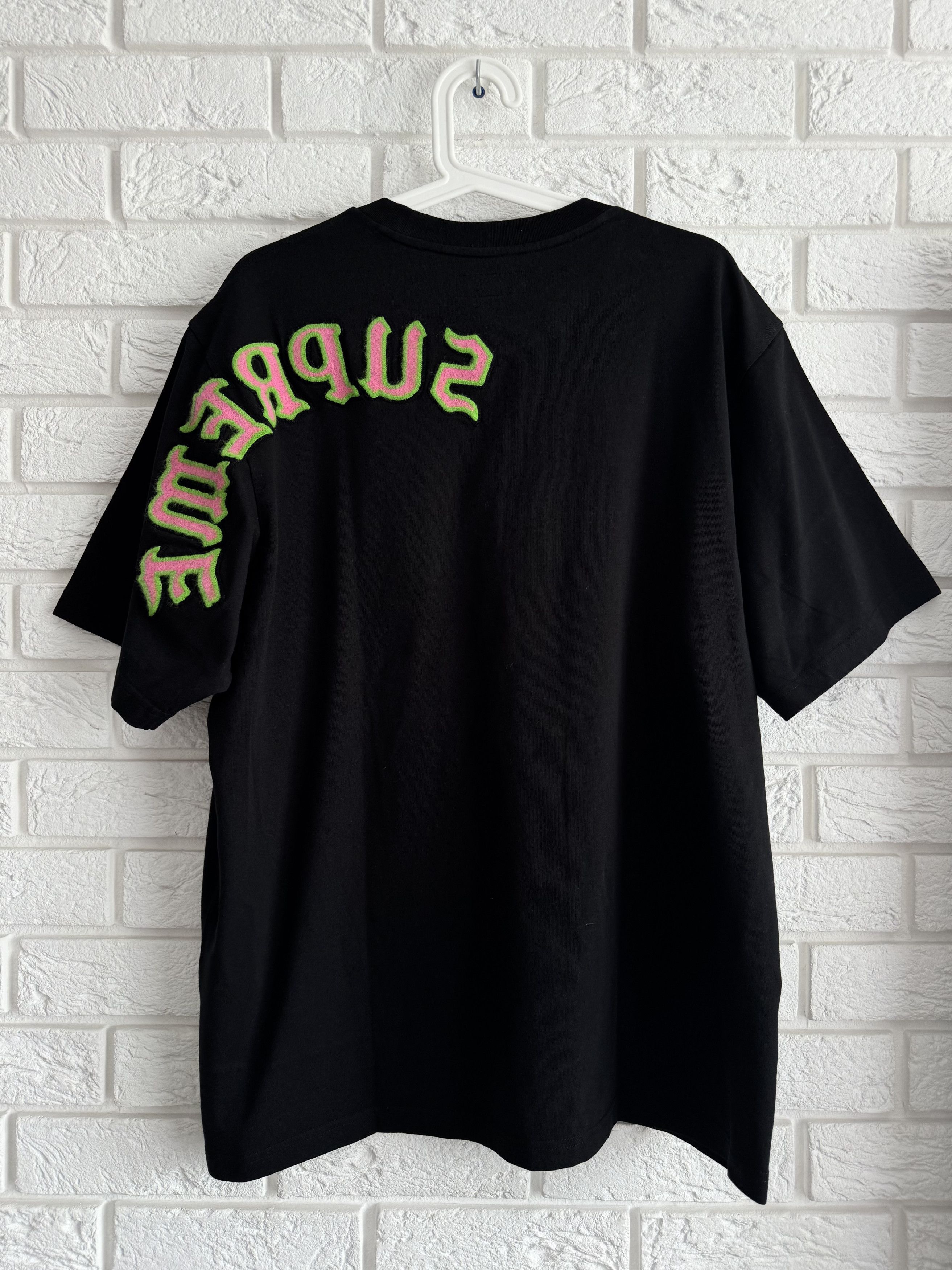 Supreme Supreme Chenille Arc Logo S/S Top | Grailed