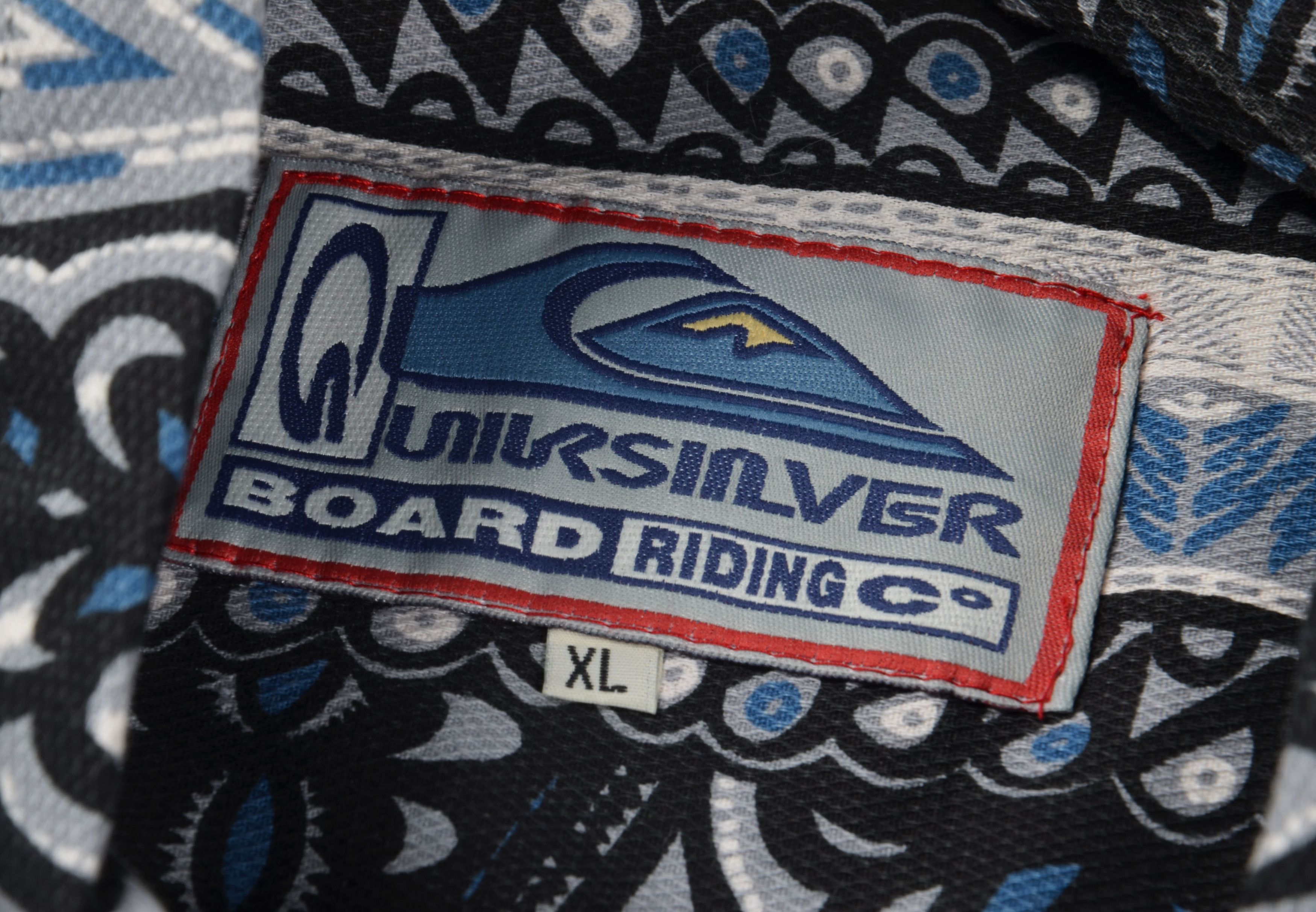 Quicksilver Vintage Quicksilver Board Riding Y2K Geometric Tribal Shirt Size US XL / EU 56 / 4 - 5 Thumbnail