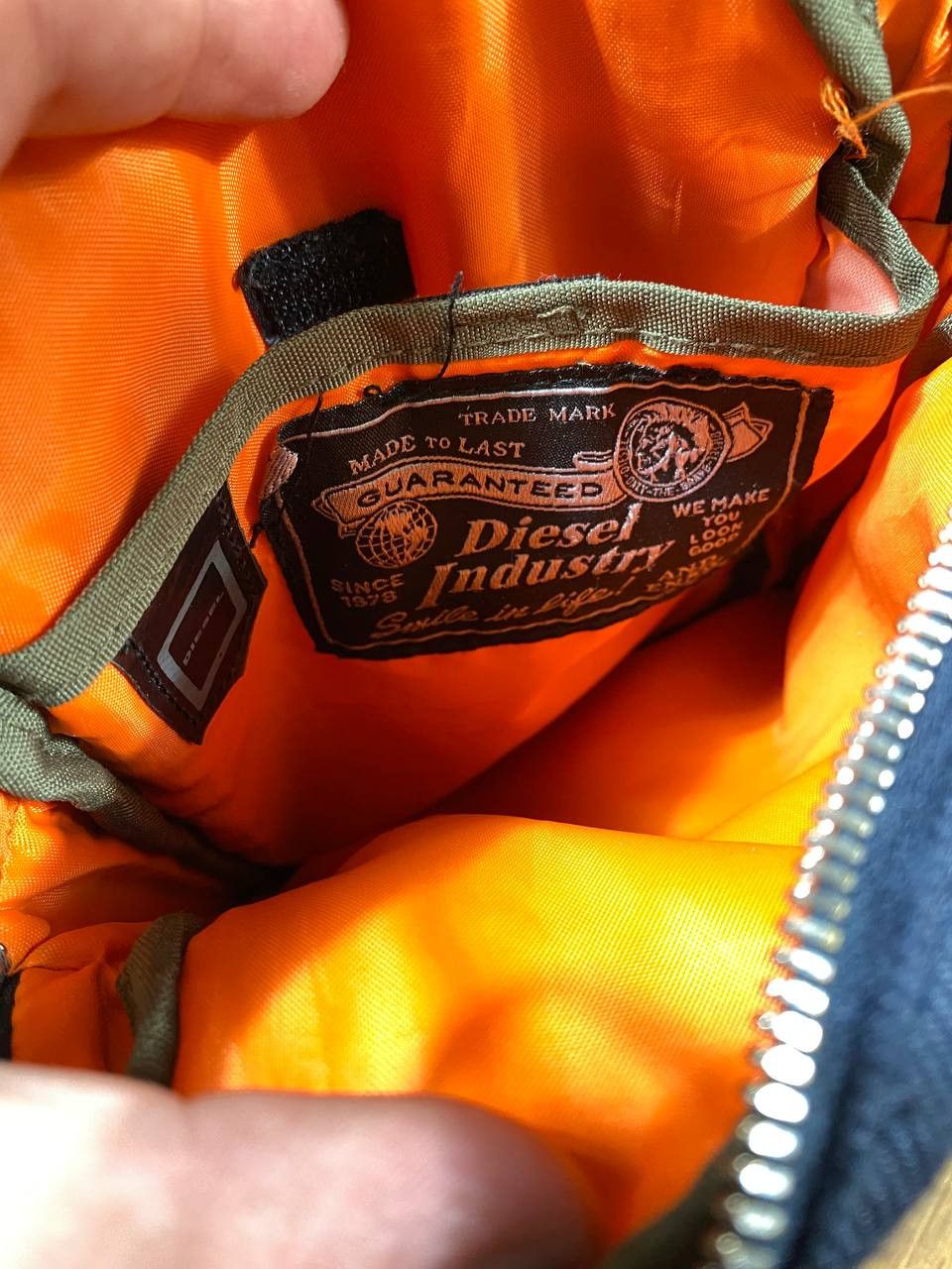 Diesel × Vintage Diesel vintage 90s avant garde shoulder bag Size ONE SIZE - 7 Thumbnail