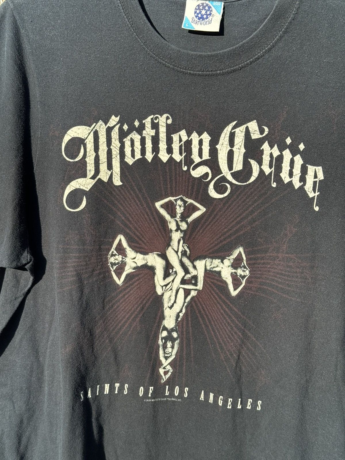 Band Tees Vintage Motley Crude 2009 tour tshirt Size US L / EU 52-54 / 3 - 2 Thumbnail
