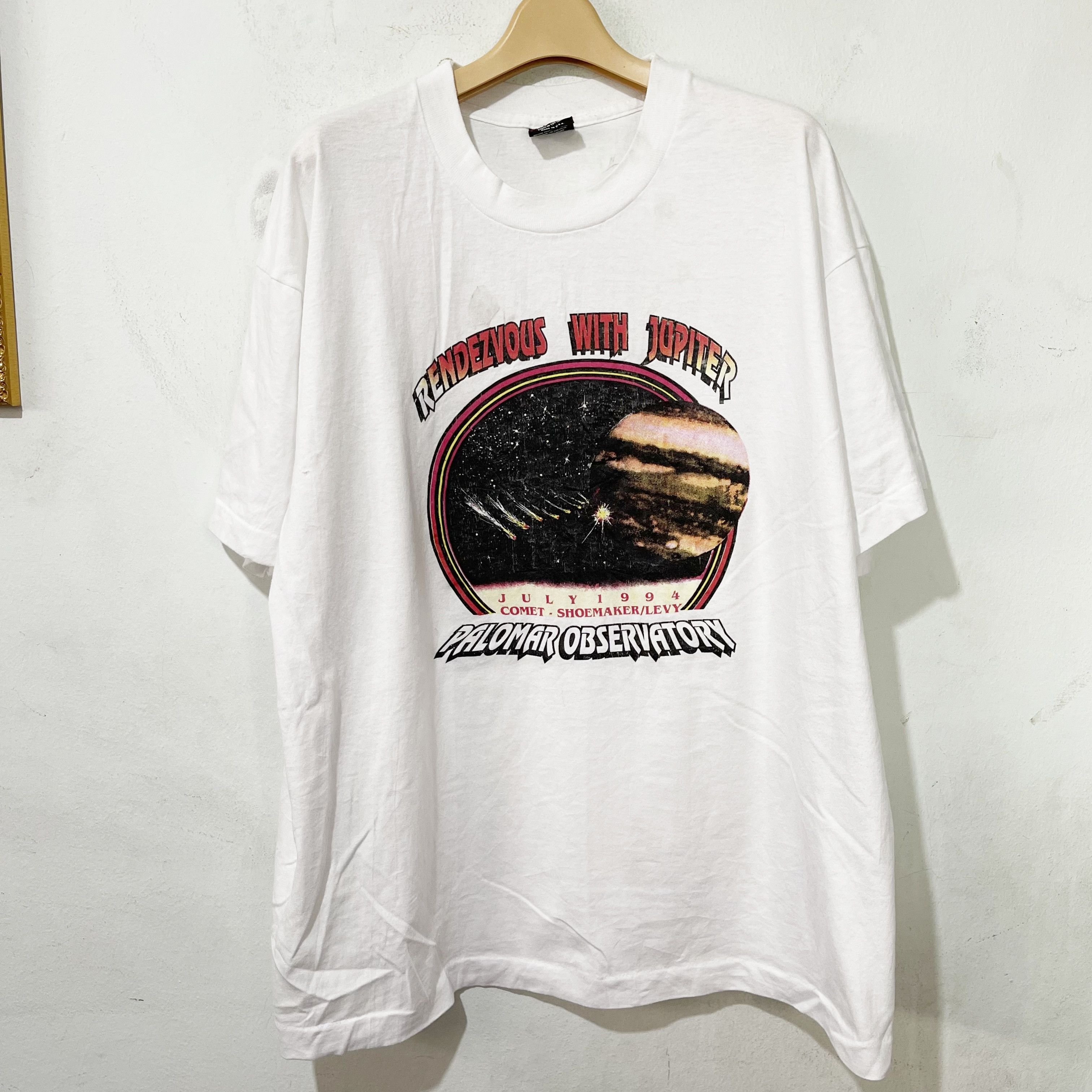 Vintage Vintage 1994 Rendezvous With Jupiter T-Shirt Size US XL / EU 56 / 4 - 1 Thumbnail