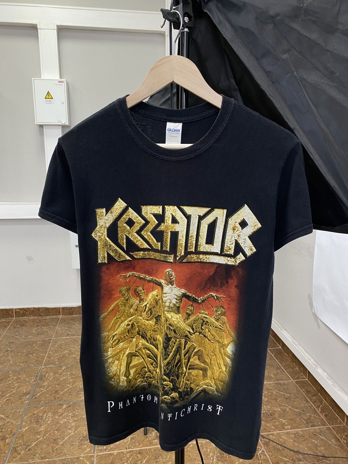 Band Tees Vintage Y2K Kreator Phantom Antichrist T-shirt rare retro Size US S / EU 44-46 / 1 - 1 Thumbnail