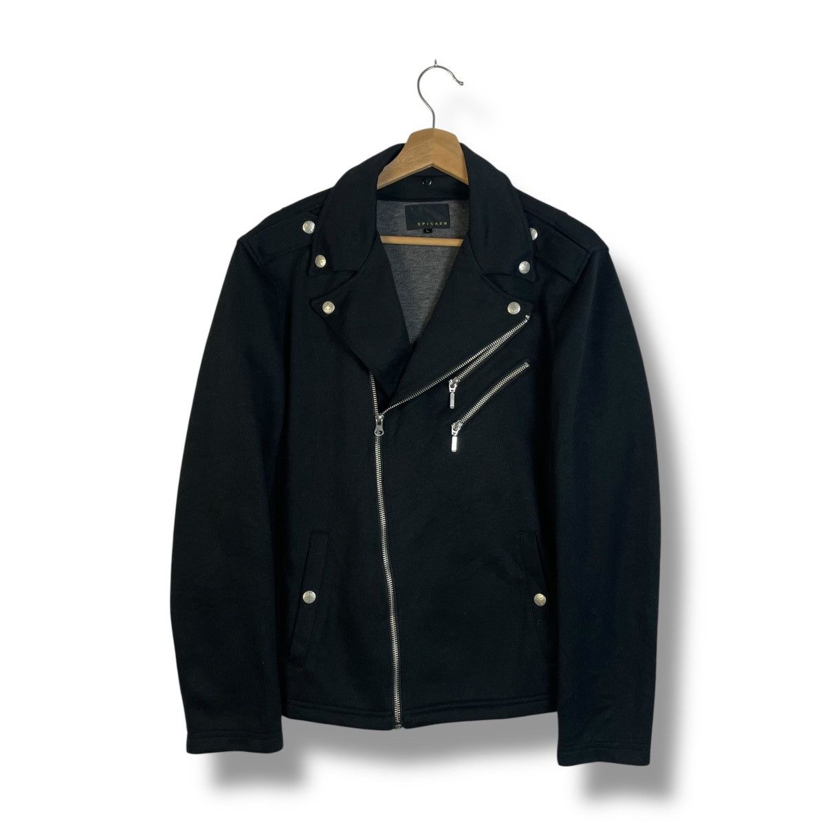 If Six Was Nine 🇯🇵 SPINASH MOLESKIN DOUBLE COLLAR PUNK GOTHIC JACKET Size US L / EU 52-54 / 3 - 1 Thumbnail