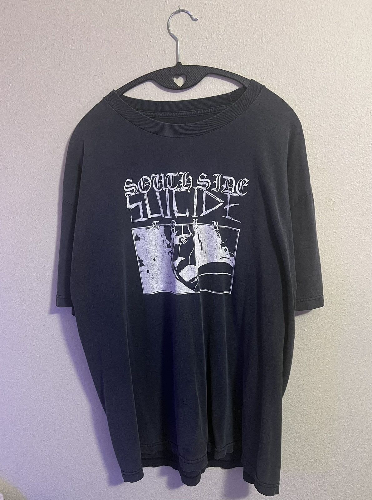 G59 Records $uicideboy$ SOUTH SIDE SUICIDE tour tee SUPER RARE beauty Size US L / EU 52-54 / 3 - 3 Thumbnail
