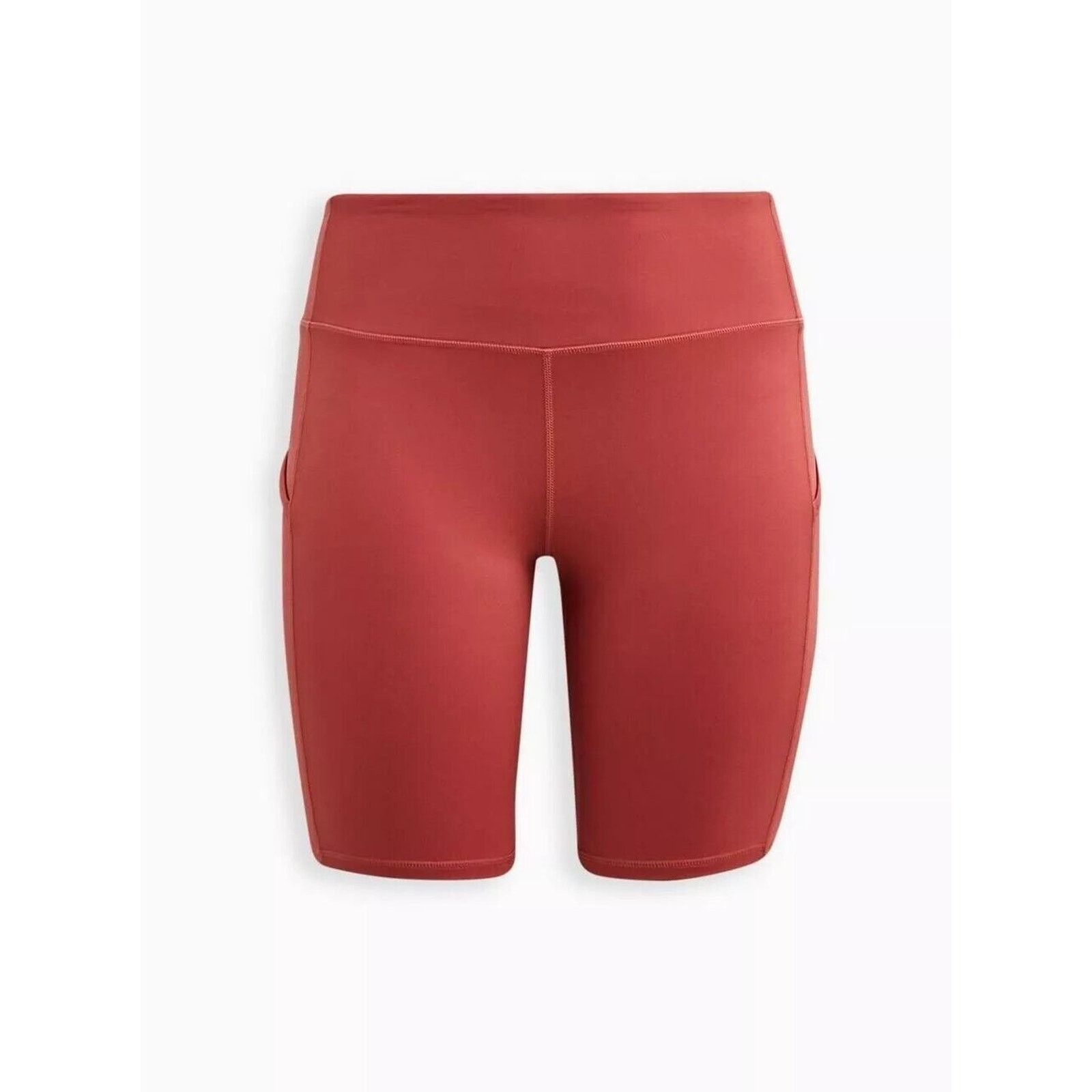 Other Torrid 0 L 12 Happy Camper Super Soft Pink Bike Shorts Size 34" / US 12 / IT 48 - 2 Thumbnail