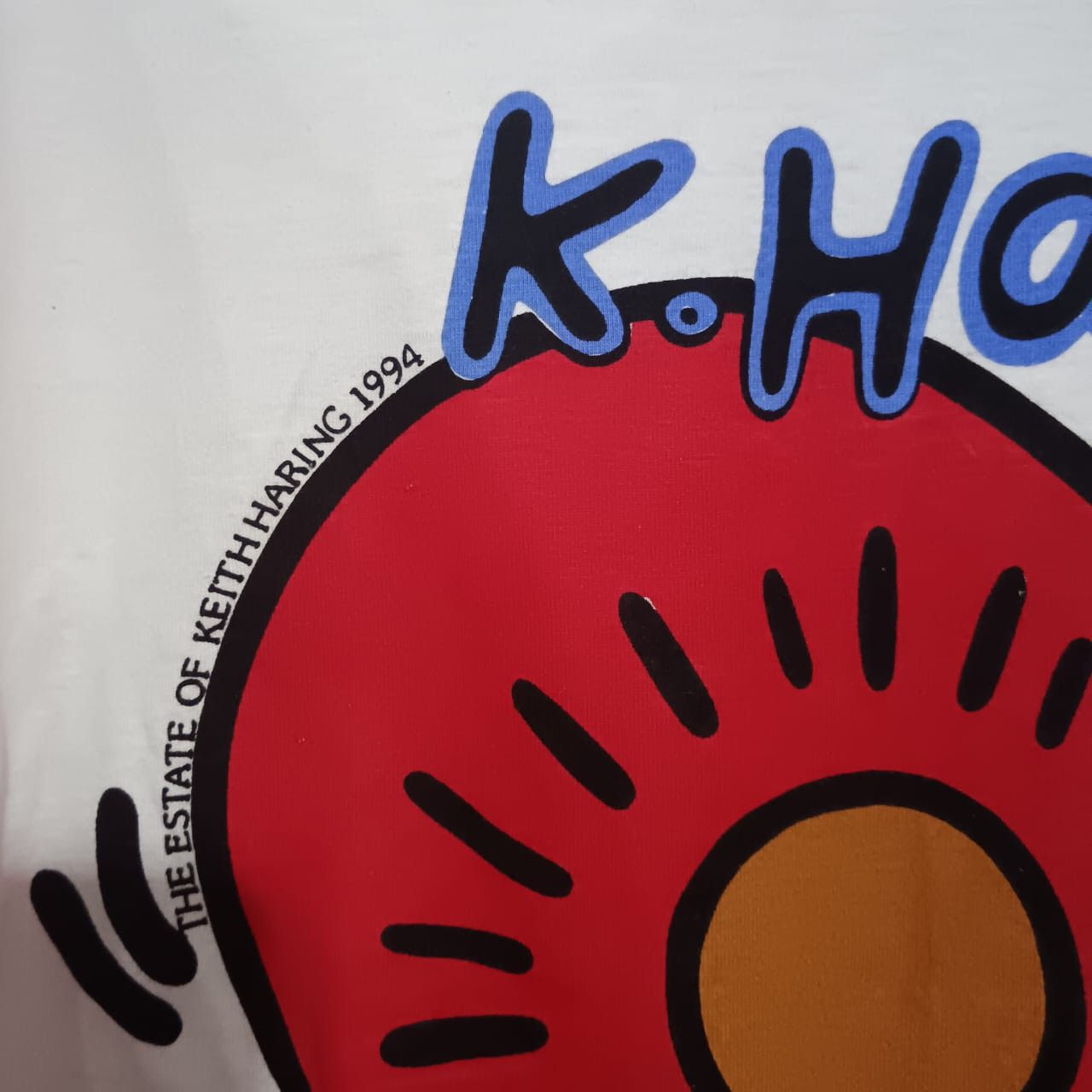 Keith Haring × Vintage Vintage 90s Keith Haring Size US XL / EU 56 / 4 - 3 Thumbnail
