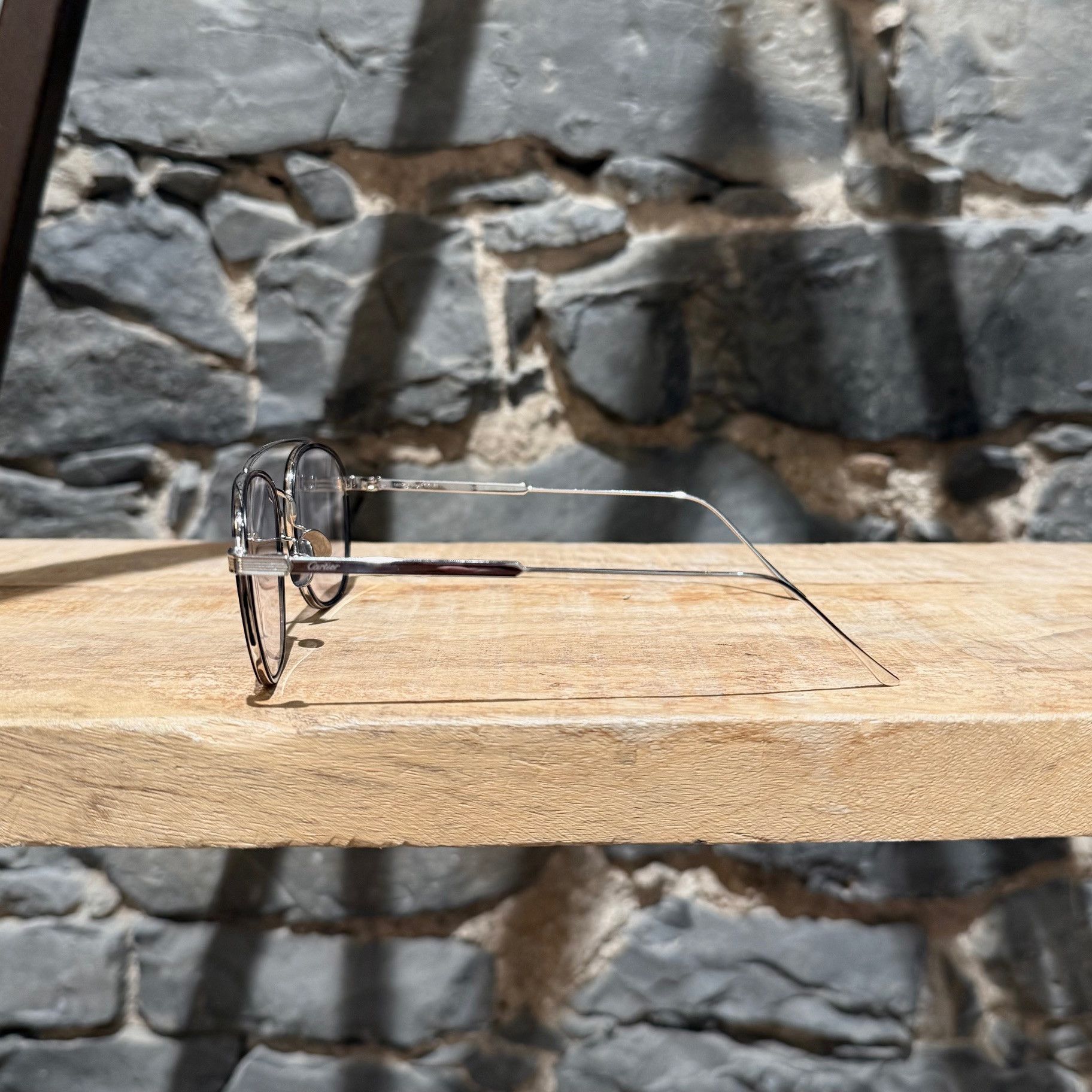 Cartier Cartier CT0251S C De Cartier Titanium Photocromatic Glasses Size ONE SIZE - 3 Thumbnail