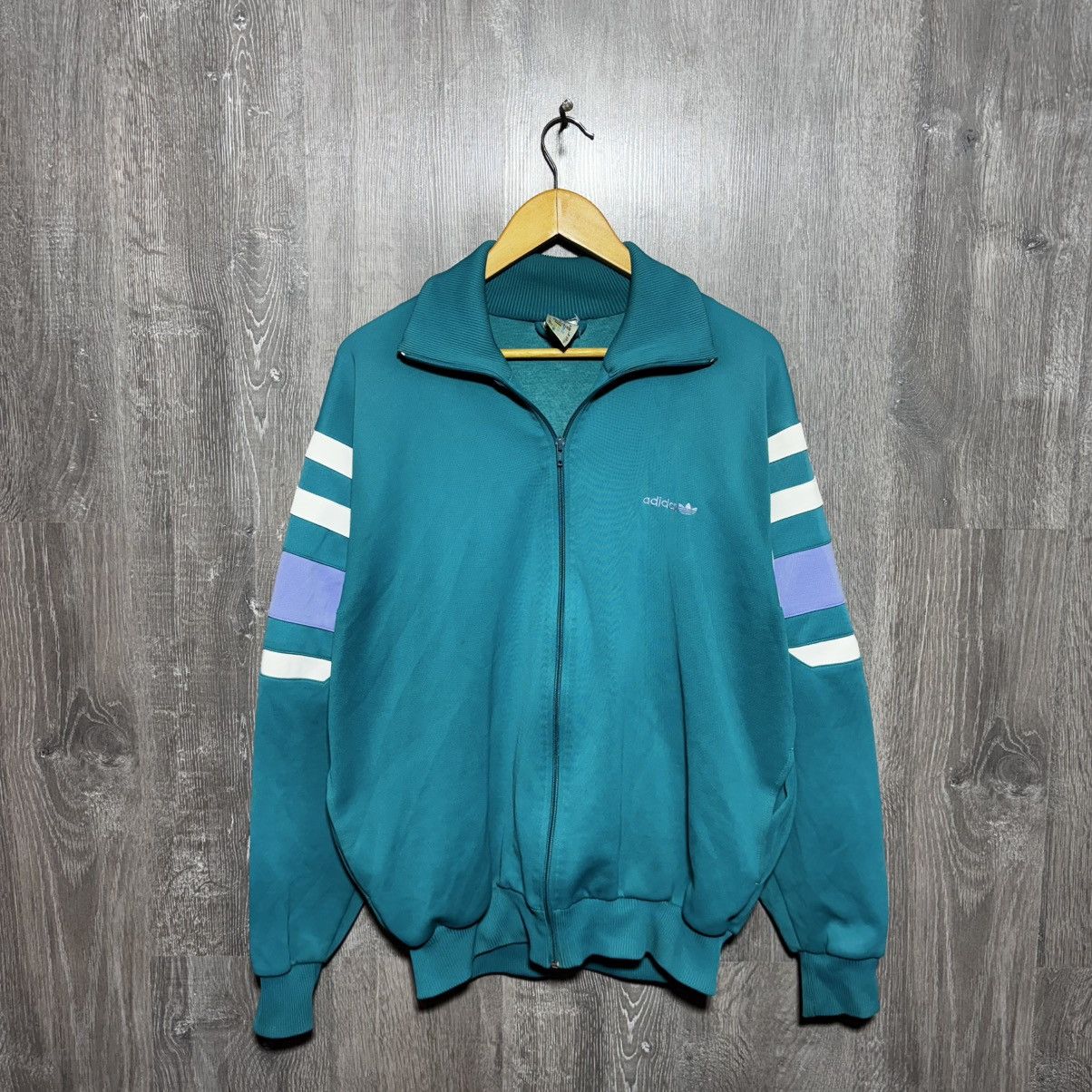 Adidas Adidas Vintage Track Jacket Multicolour Y2K 90s Mens size L Size US L / EU 52-54 / 3 - 1 Thumbnail