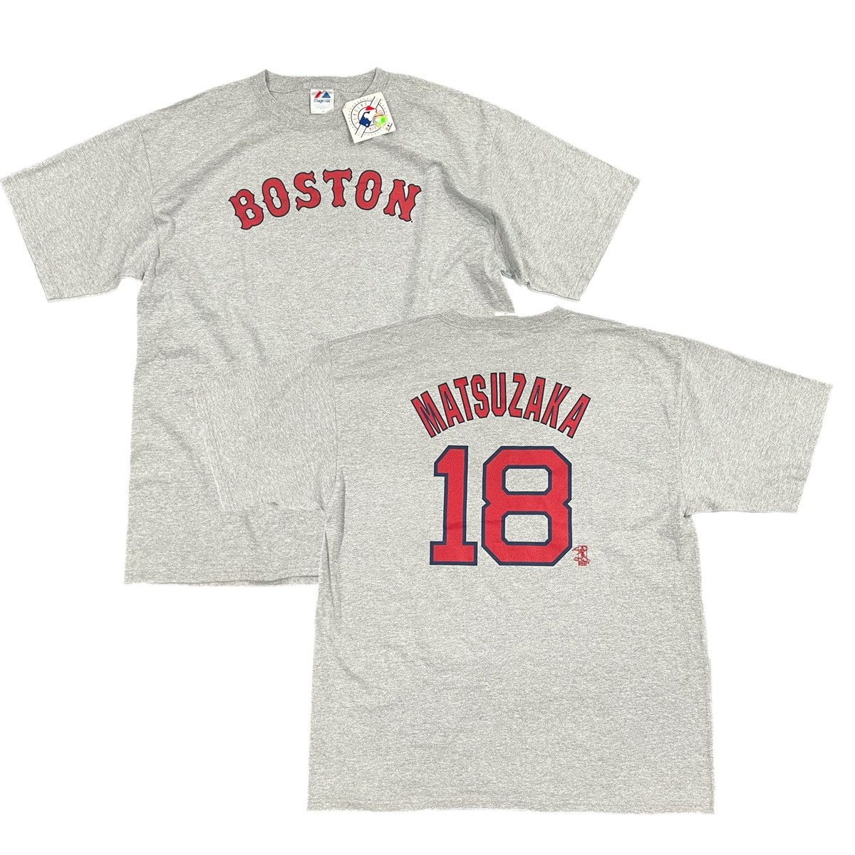 Majestic × Vintage Vintage Majestic Boston Red Sox Daisuke Matsuzaka T-Shirt Size US XXL / EU 58 / 5 - 1 Thumbnail