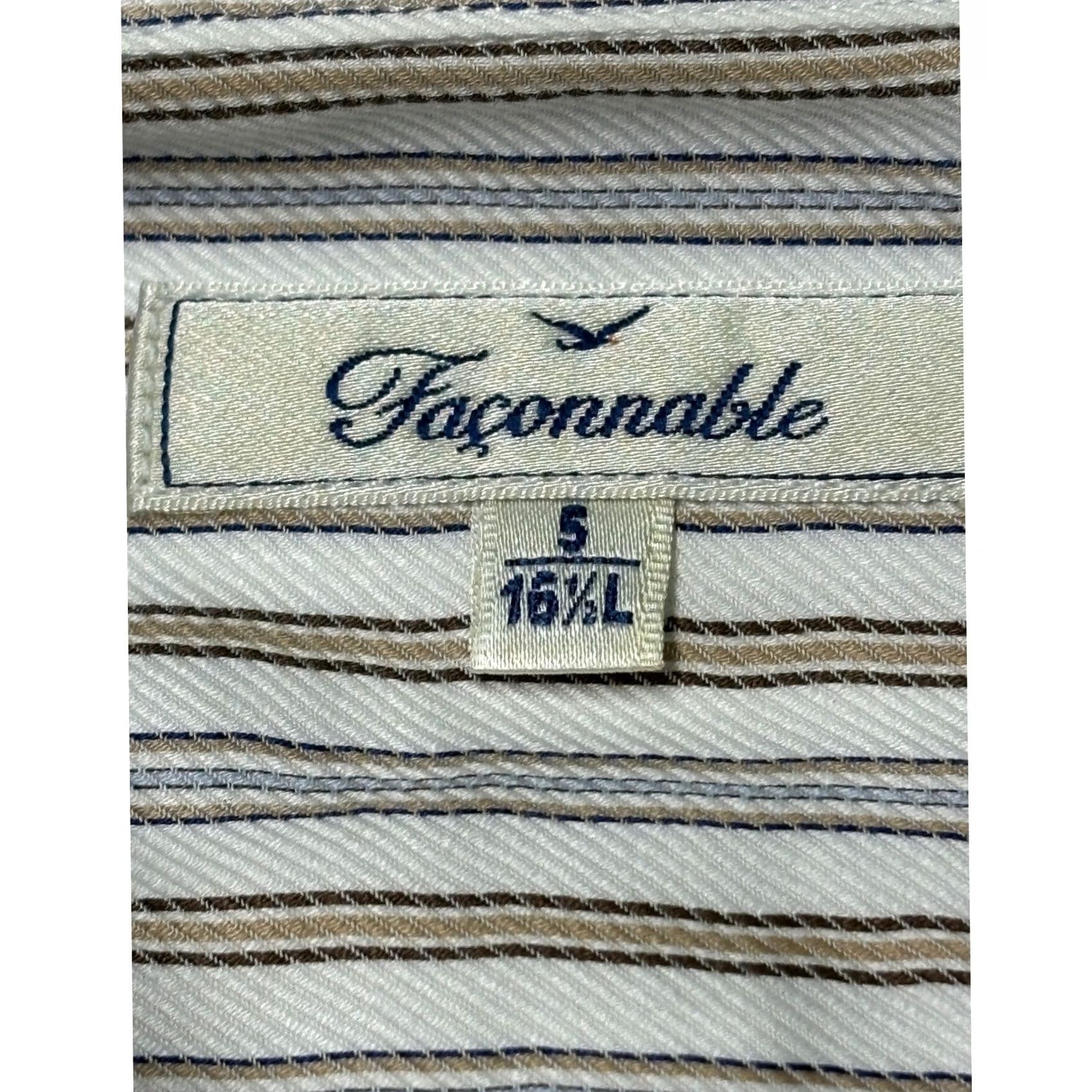 Faconnable VINTAGE? No. Size 46R - 4 Thumbnail