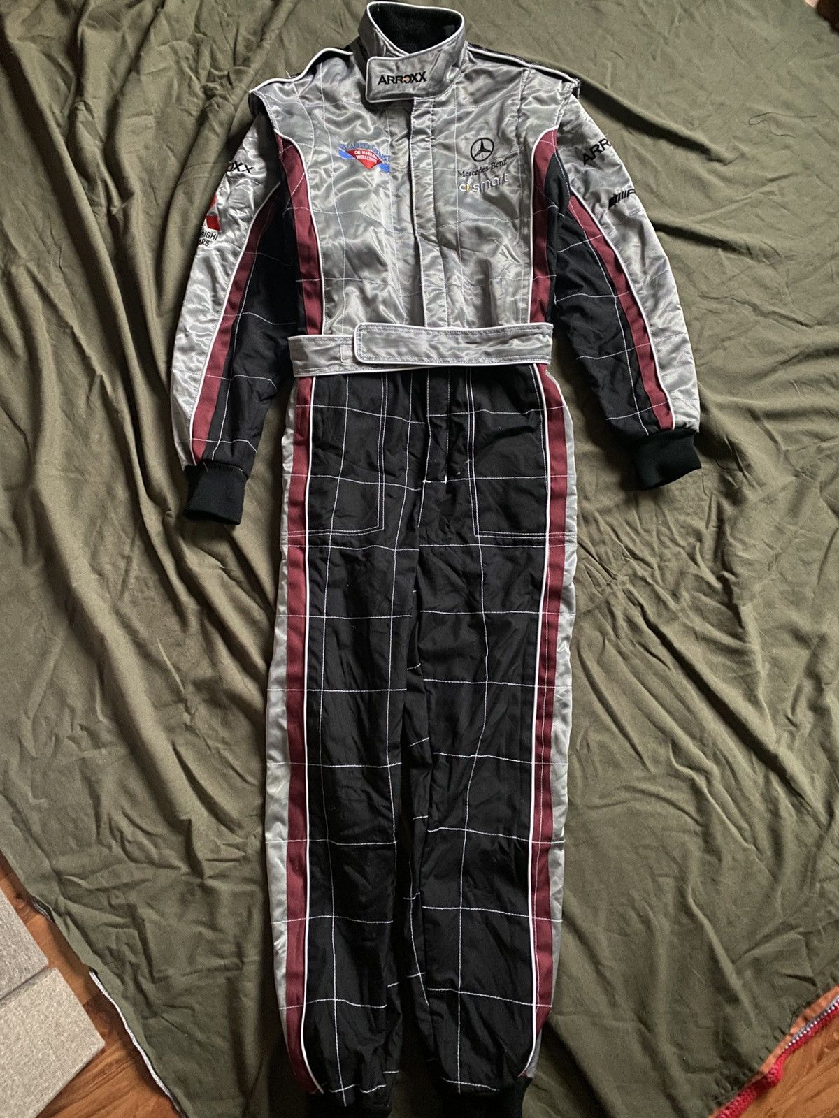 Mercedes-Benz Vintage Rare Cik-FIA Racing Mercedes Mitsubishi Overall Size US 34 / EU 50 - 2 Thumbnail