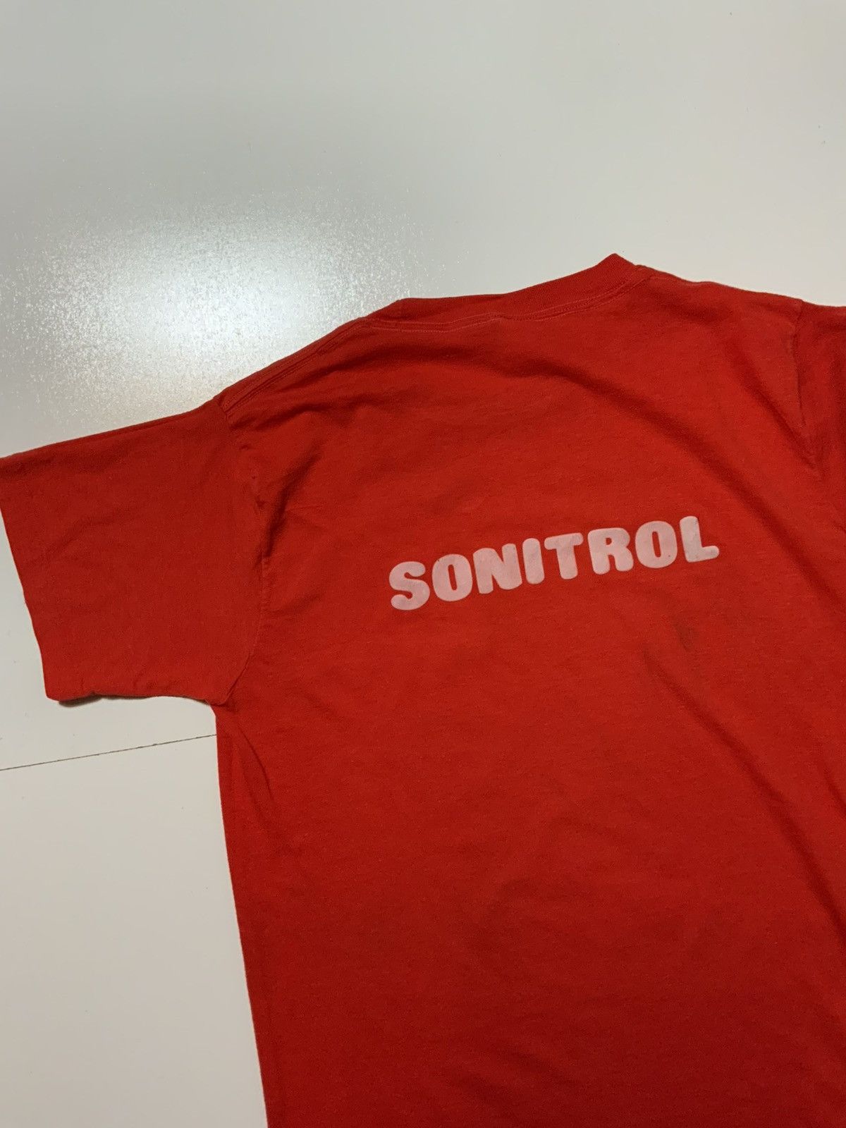 Vintage VTG 70s 80s Ched Knits Racquetball Single Stitch T-Shirt Size US L / EU 52-54 / 3 - 4 Thumbnail