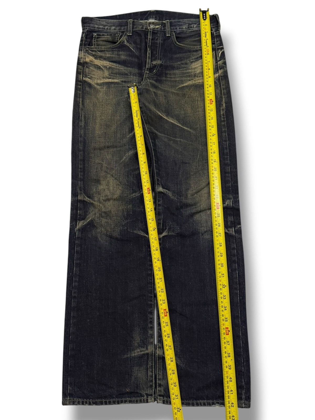 Takeo Kikuchi Vintage Y2K Takeo Kikuchi Japan Denim Jeans | W32 Size US 32 / EU 48 - 14 Thumbnail