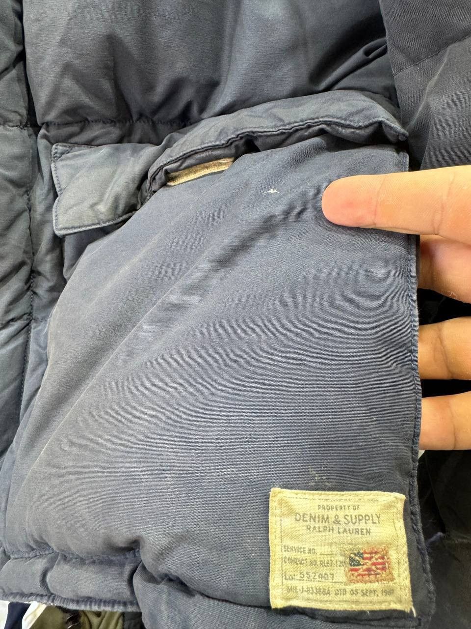 Ralph Lauren Vintage Denim & Supply Ralph Lauren Puffer / Down Jacket Size US XL / EU 56 / 4 - 5 Thumbnail