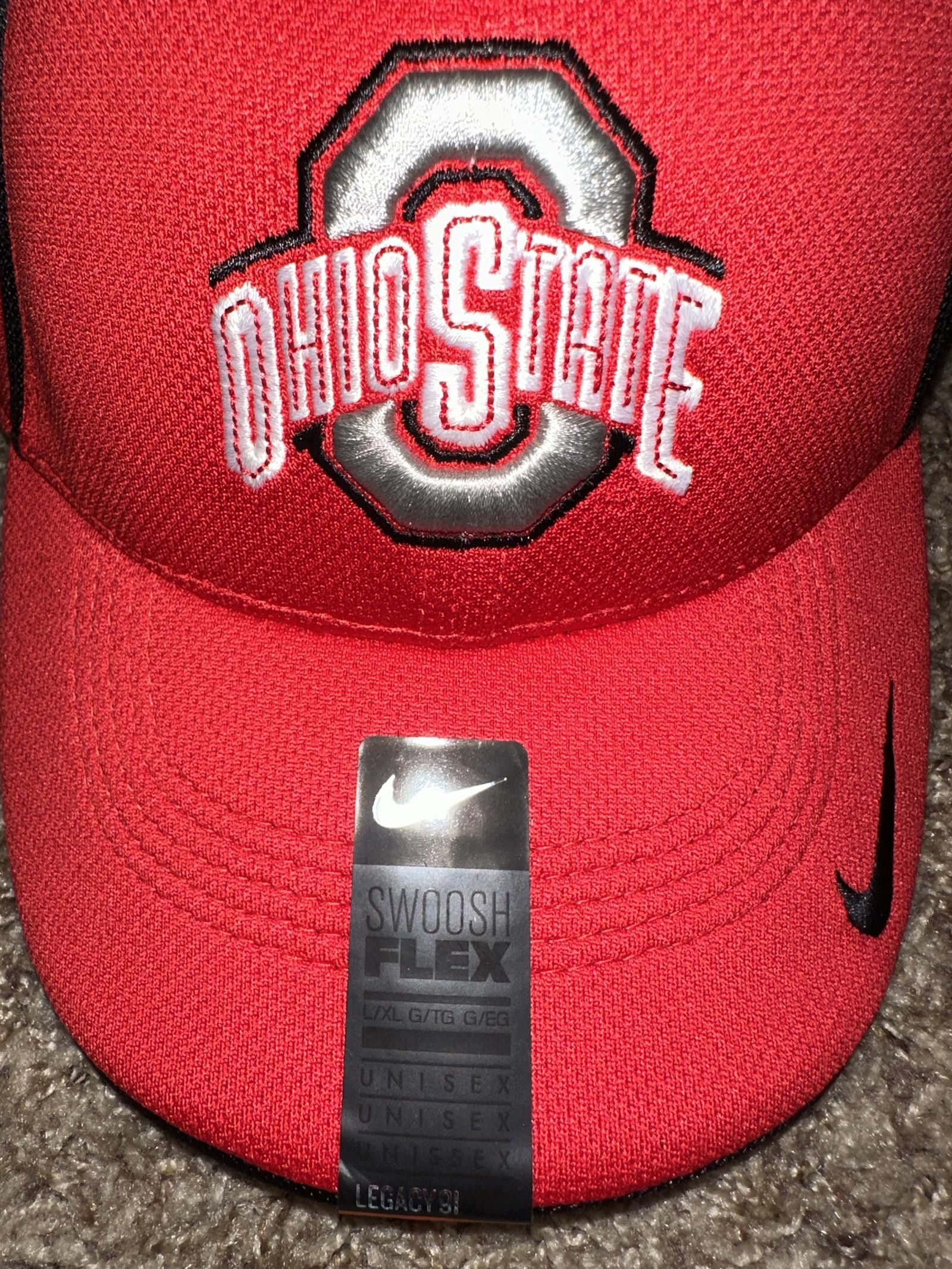 Nike Ohio State Buckeyes Aerobill Sideline Coaches Cap 2010 Size ONE SIZE - 2 Thumbnail