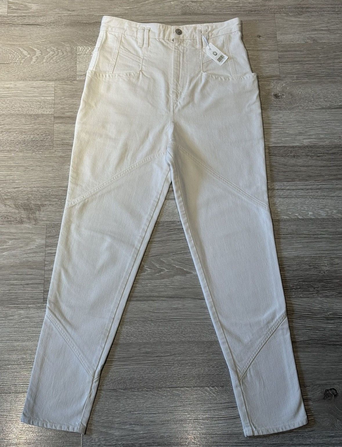 Isabel Marant ISABEL MARANT Nadeloisa High-Rise Jeans Size 25" / US 0 / IT 36 - 7 Thumbnail