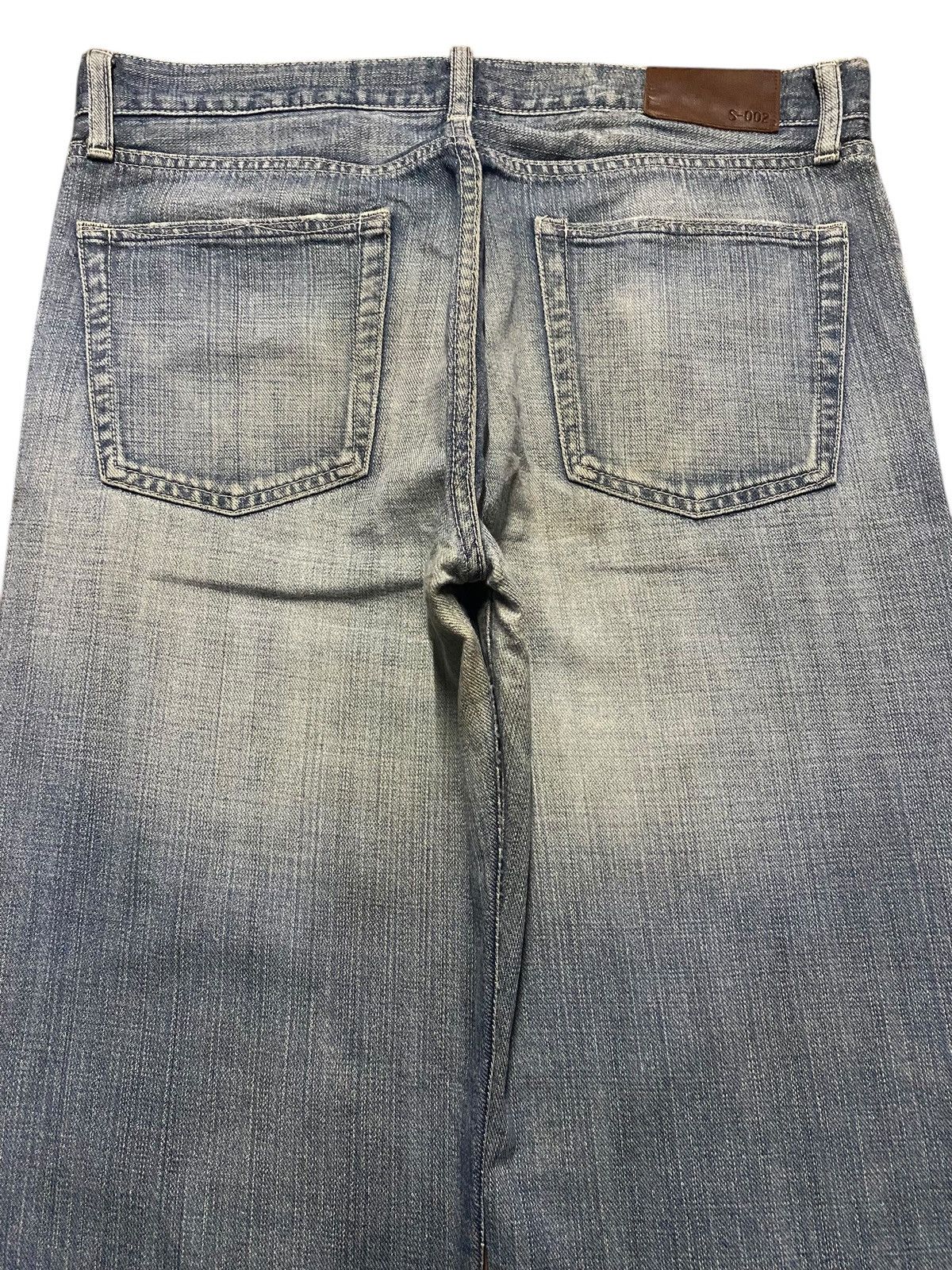 Uniqlo Japanese Brand Uniqlo S-002 Light Wash Loose Jeans Size US 34 / EU 50 - 4 Thumbnail
