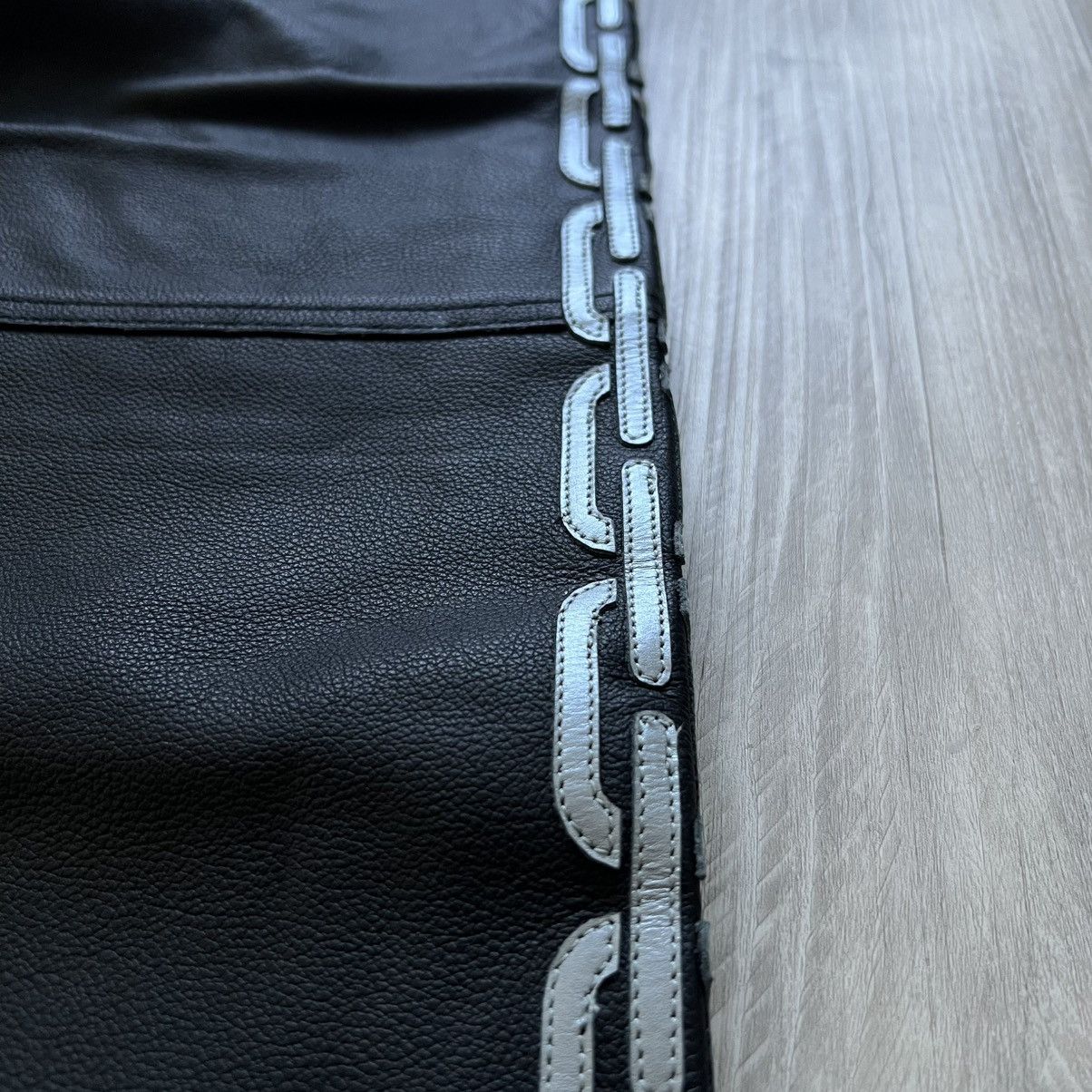 Supreme × Vanson Leathers Supreme x Vanson Ghost Rider Leather Pants (Black) Size US 32 / EU 48 - 22 Thumbnail