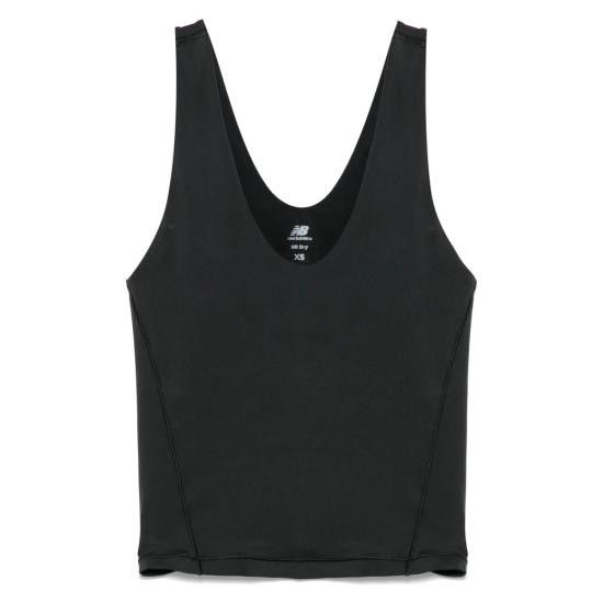 New Balance NEW BALANCE Women Tops WT51150BK BLACK Size S / US 4 / IT 40 - 1 Thumbnail