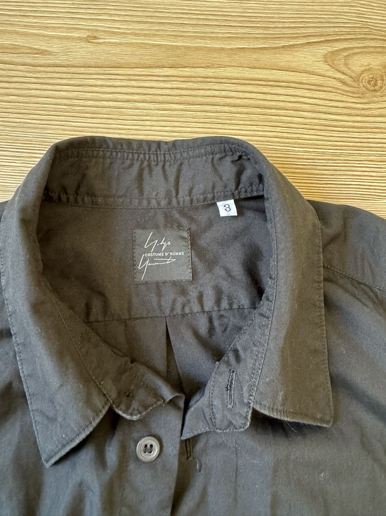 Yohji Yamamoto Yohji Yamamoto Men's Costume Shirt Size US L / EU 52-54 / 3 - 6 Thumbnail