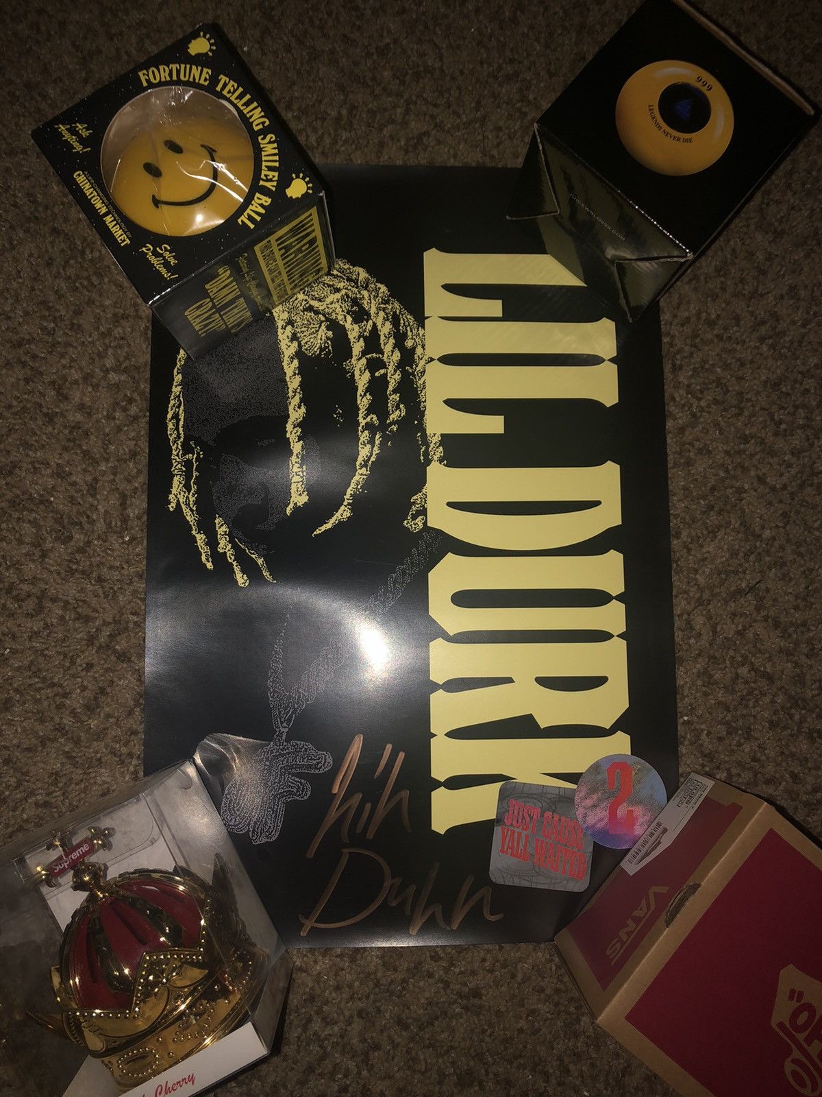 Rap Tees Lil Durk Signed Just Cause Y’all Waited 2 Poster Grailed