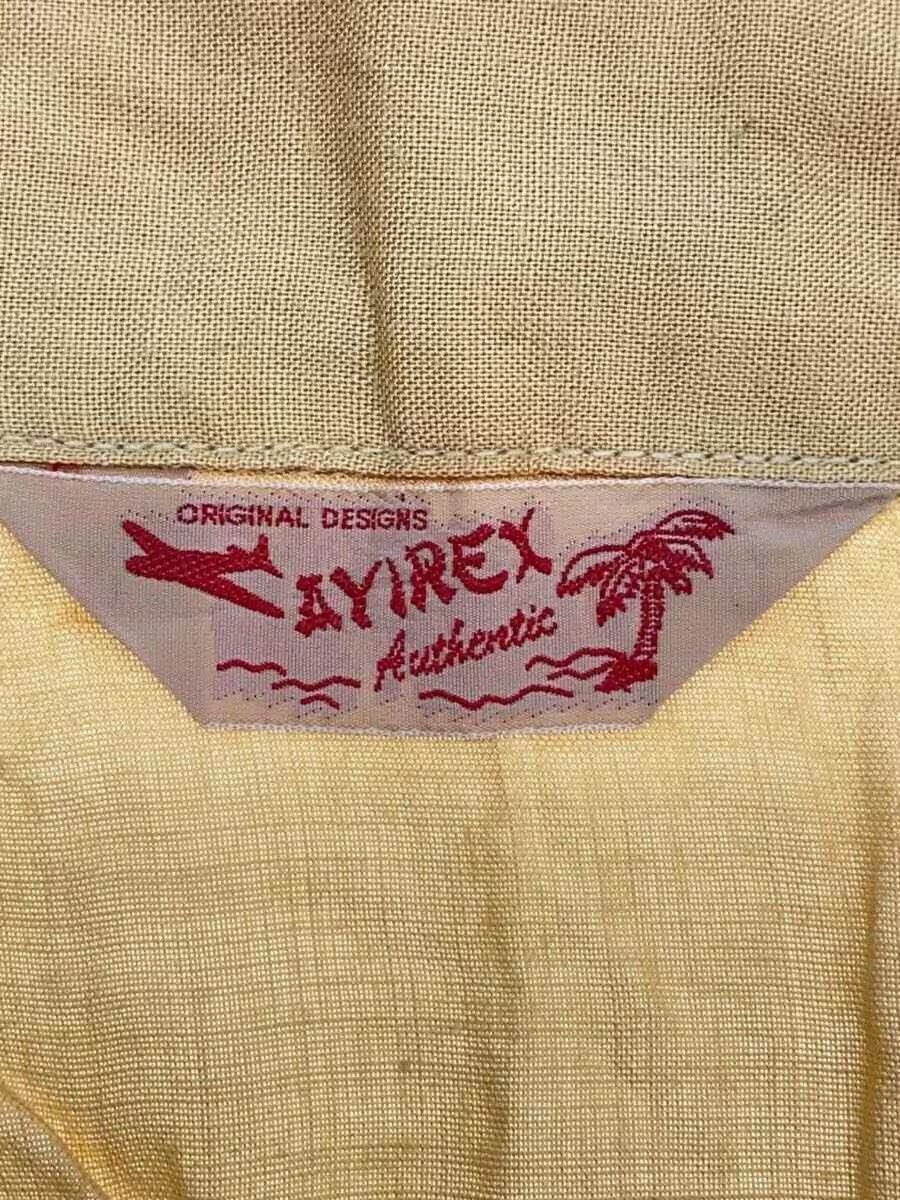 Avirex Avirex Rayon Short Sleeve Shirt Yellow Size US M / EU 48-50 / 2 - 3 Thumbnail