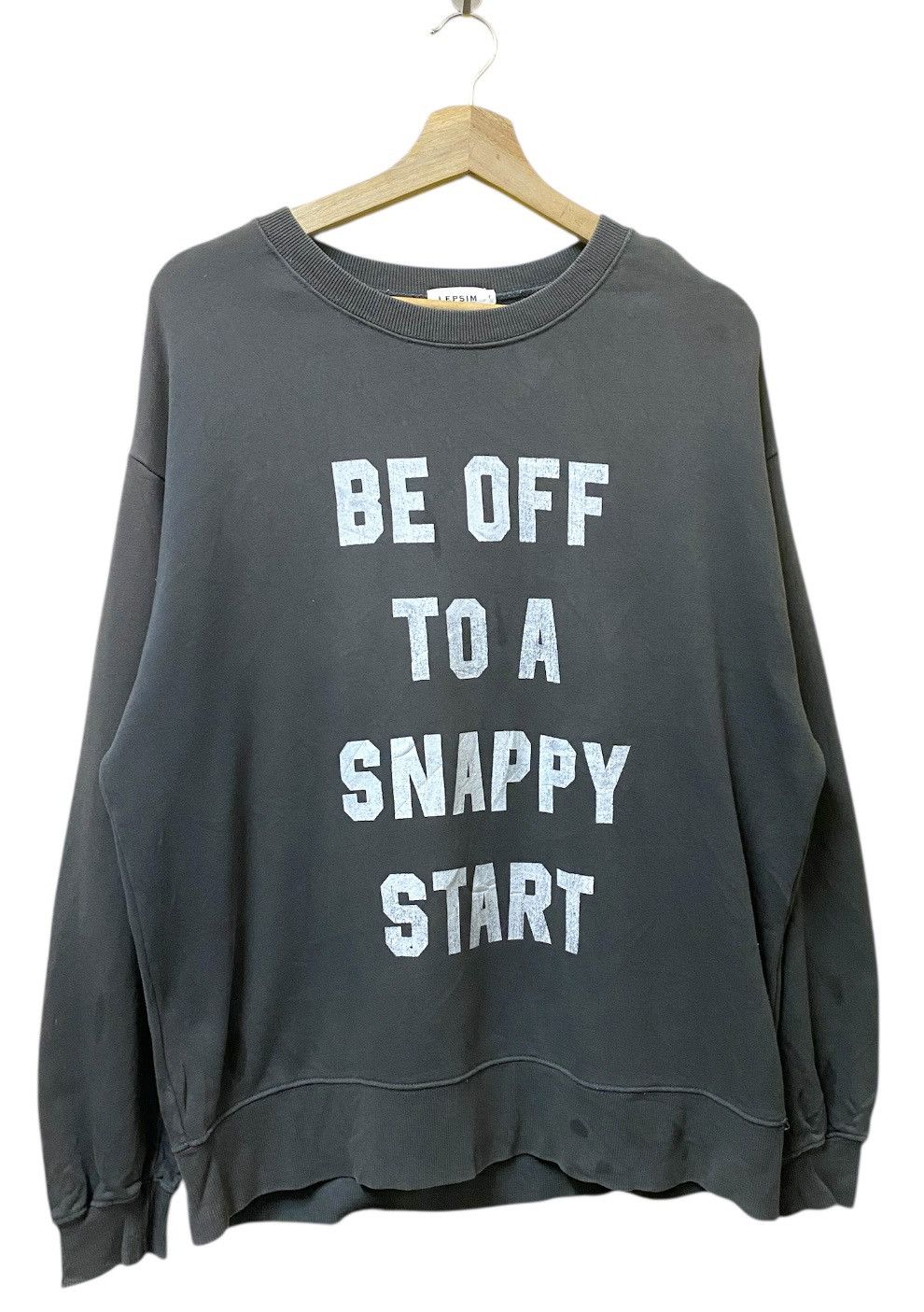 The Unbranded Brand Lepsim Sweatshirt Crewneck Green Colour Size US L / EU 52-54 / 3 - 1 Thumbnail