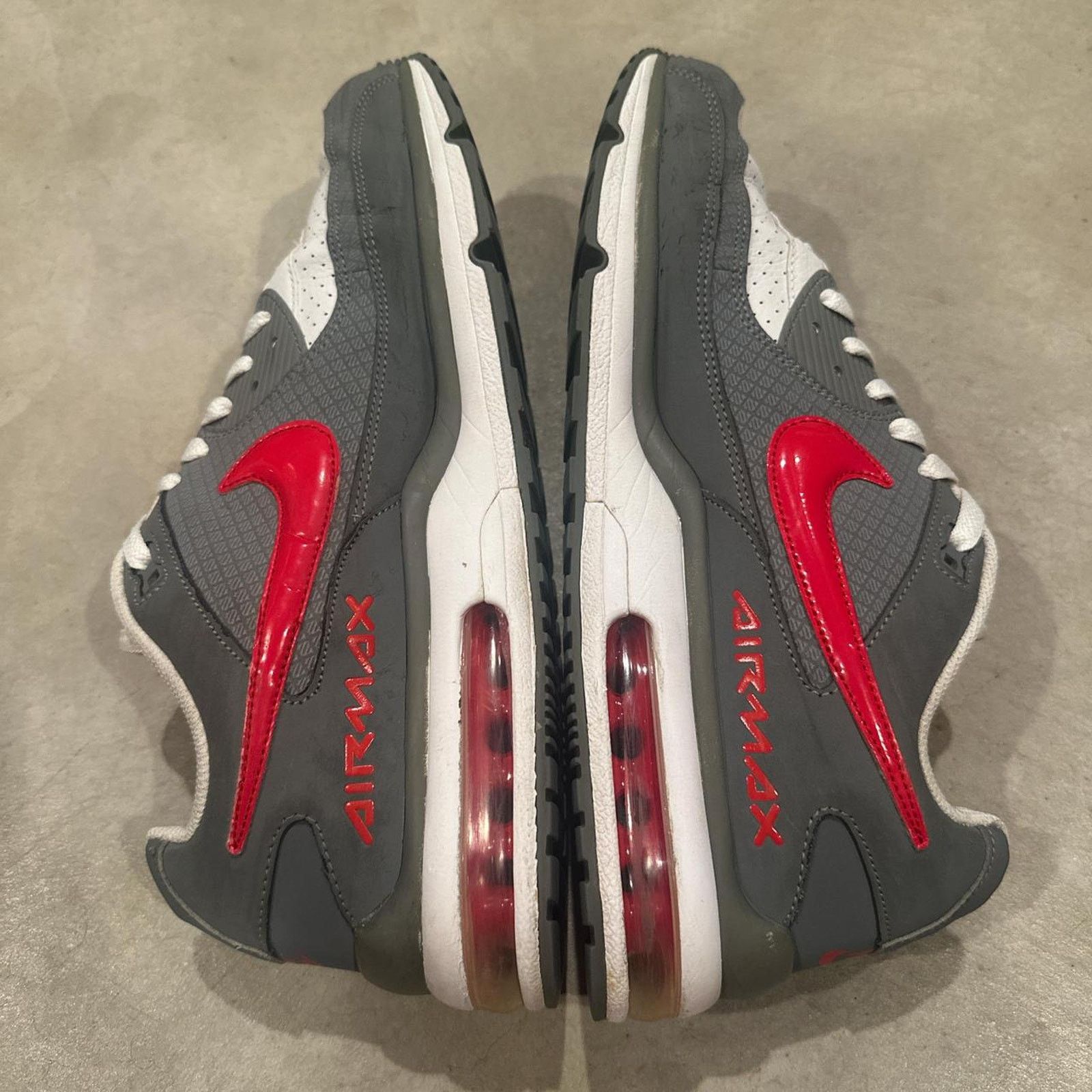 Nike Nike Air Max Wright Cool Grey Red Size 12 687974-102 Size US 12 / EU 45 - 5 Thumbnail