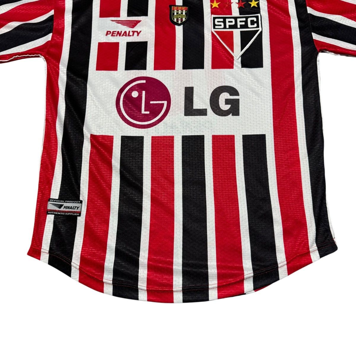 Vintage Sao Paulo Jersey 2001/02 Size US M / EU 48-50 / 2 - 5 Thumbnail