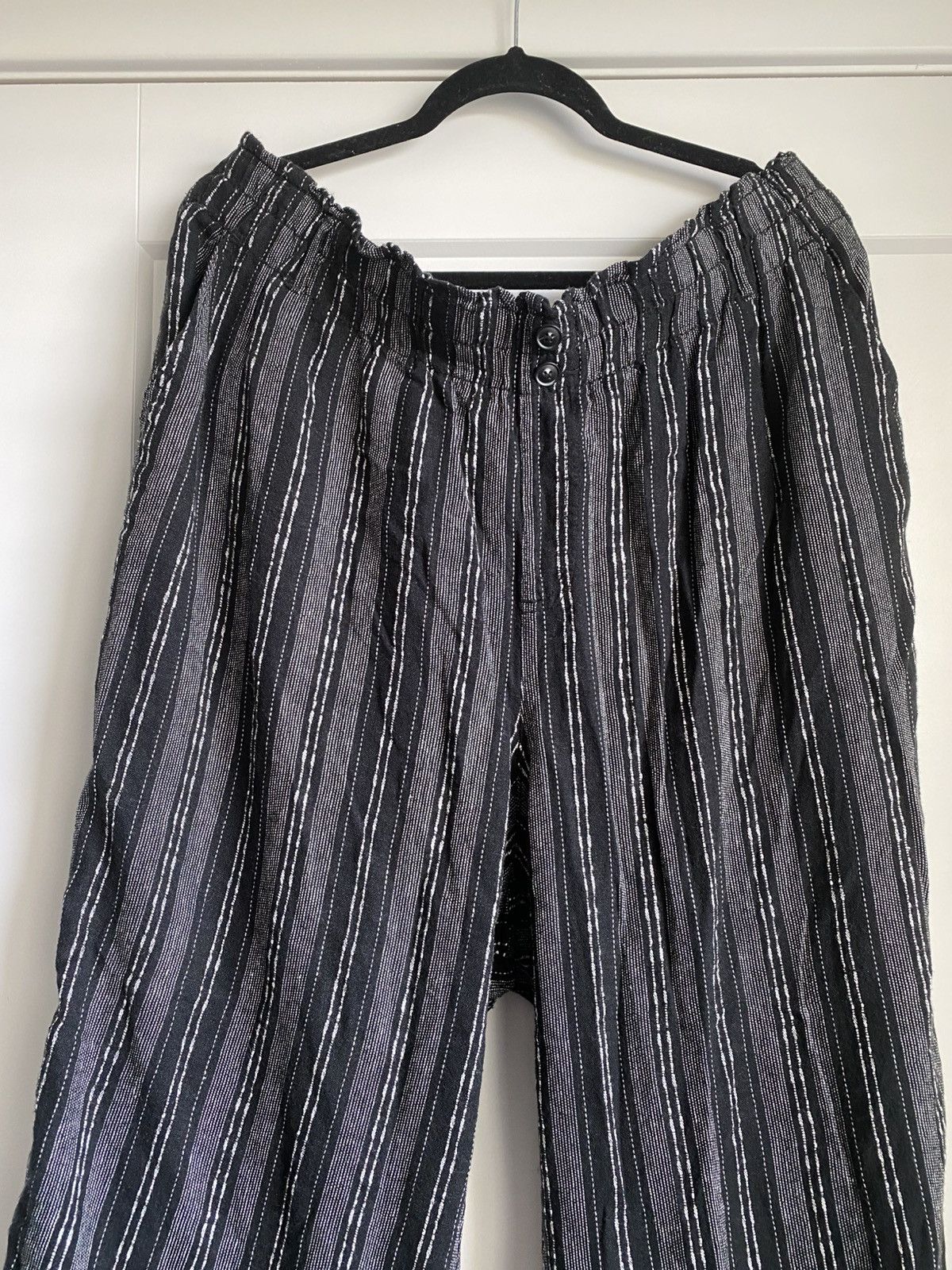 Other Briggs Women's XXL Pull on Pants Black & White NWOT Size 42" / US 20 - 3 Thumbnail