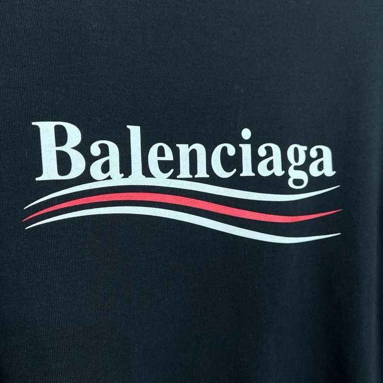 Balenciaga black balenciaga logo print sweatshirt Size US XS / EU 42 / 0 - 4 Thumbnail