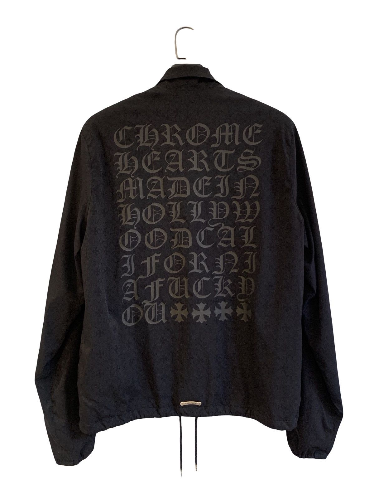 Chrome Hearts Monogram eye chart coach jacket Size US L / EU 52-54 / 3 - 2 Thumbnail