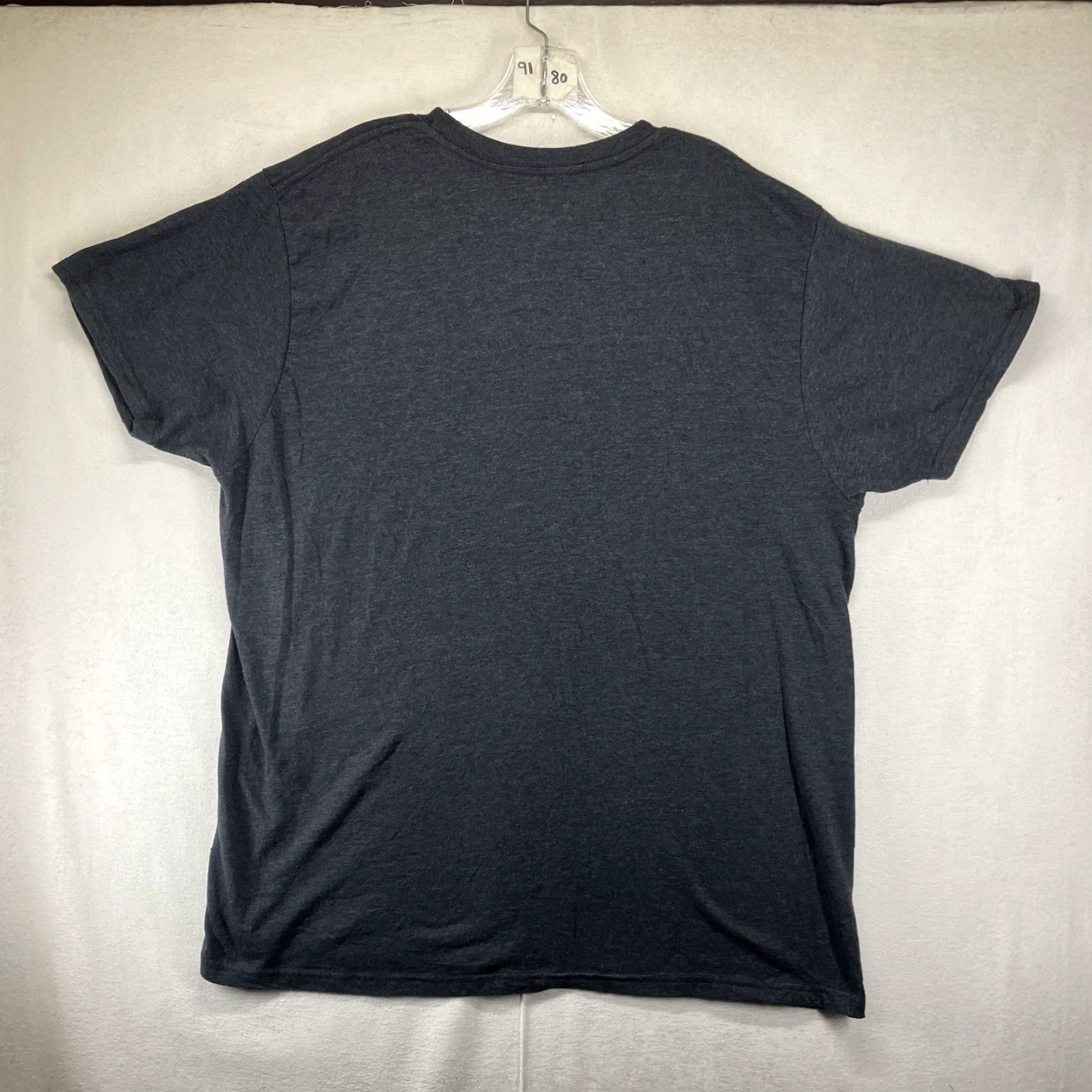 Vintage Johnny Cash Shirt The Man in Black featuring Fabulous Tennessee Three 2X BIG Mens Black Cotton Graphic Print Short Sleeve Crew Neck Size US XXL / EU 58 / 5 - 2 Thumbnail