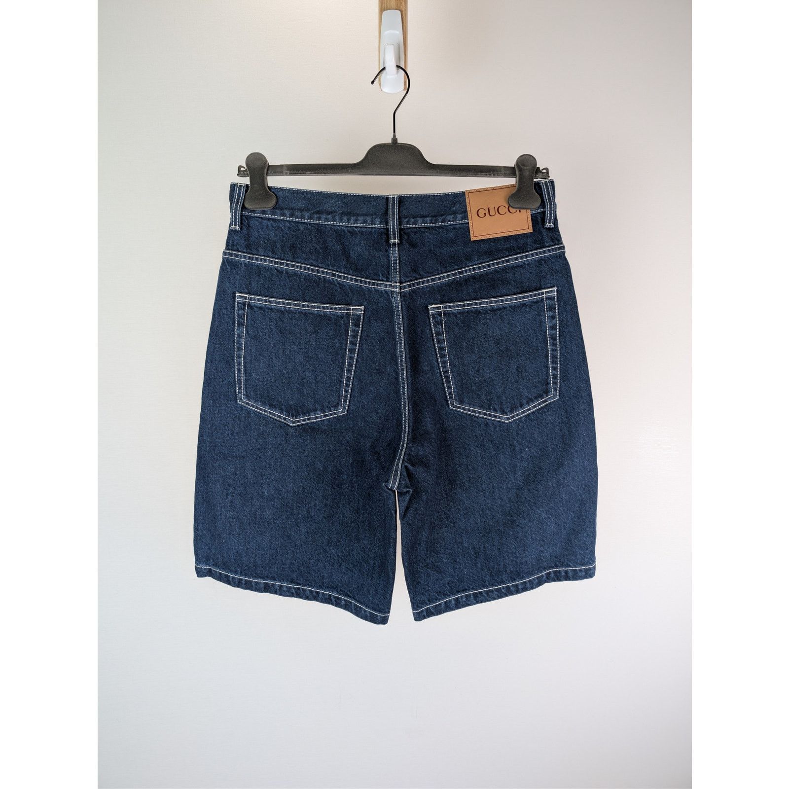 Gucci o1rshd1 Denim Shorts in Blue Size US 34 / EU 50 - 8 Thumbnail