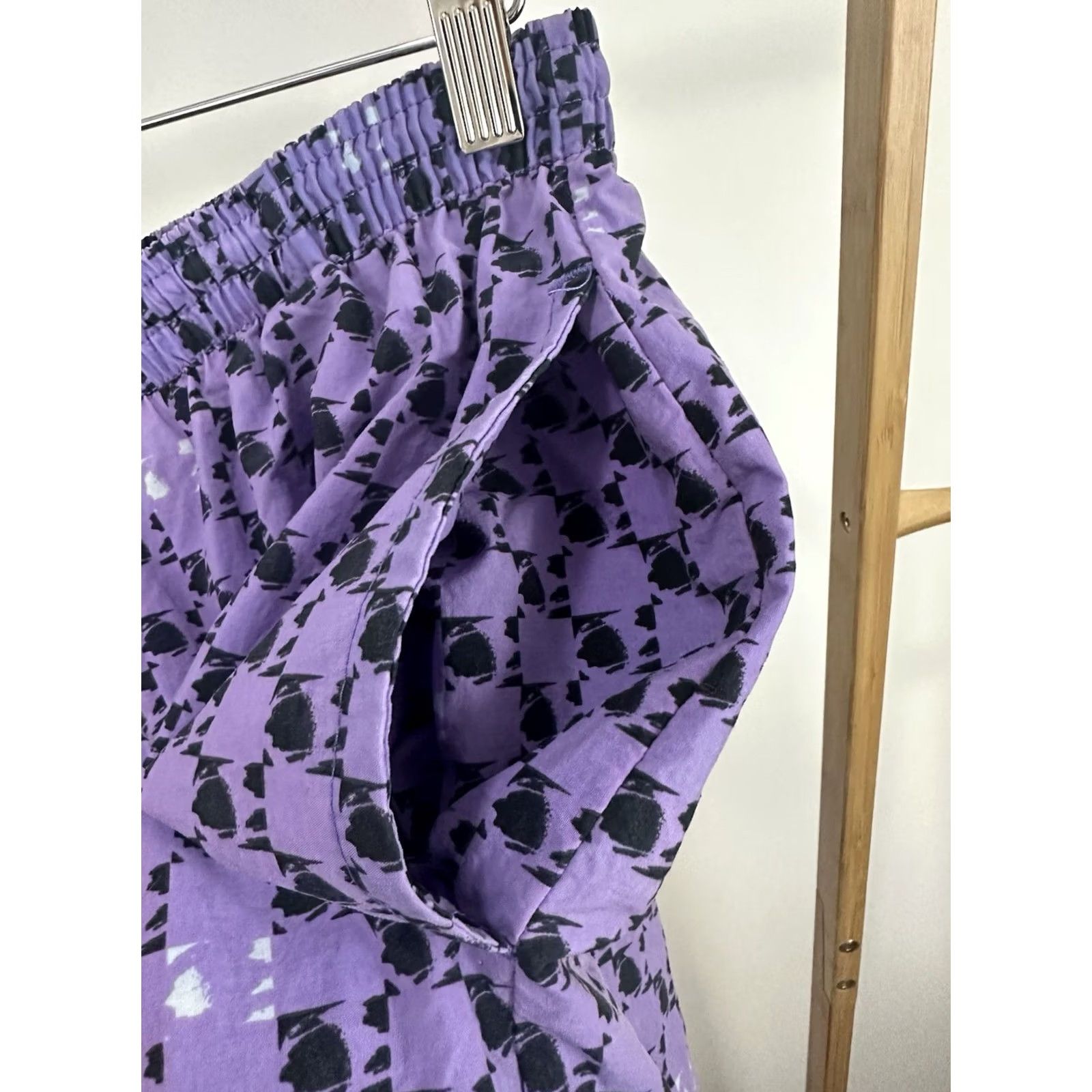 Nike Nike Challenge Court Tennis Shorts VTG 90s Purple L Mens RARE Bold Abstract Size US 33 - 4 Thumbnail