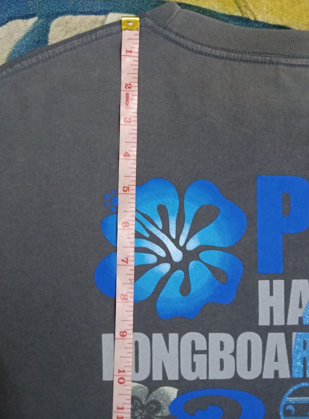 Vintage Vintage 90s PIKO Hawaiian Longboard Wear T-shirt Size US XL / EU 56 / 4 - 24 Thumbnail