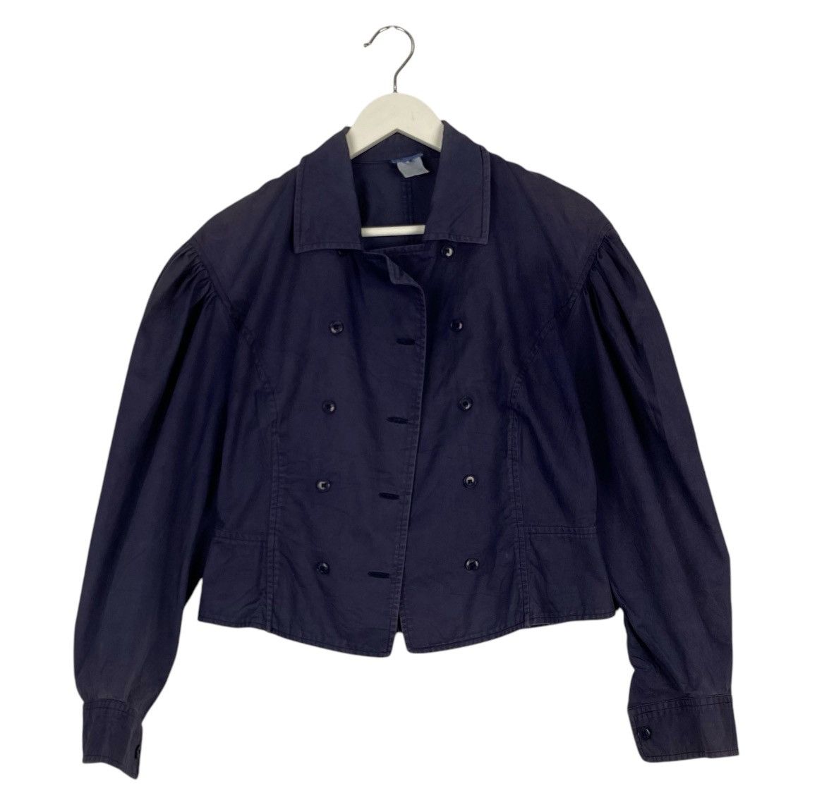 Kenzo × Vintage Kenzo paris cropped peacoat jacket Size ONE SIZE - 1 Thumbnail
