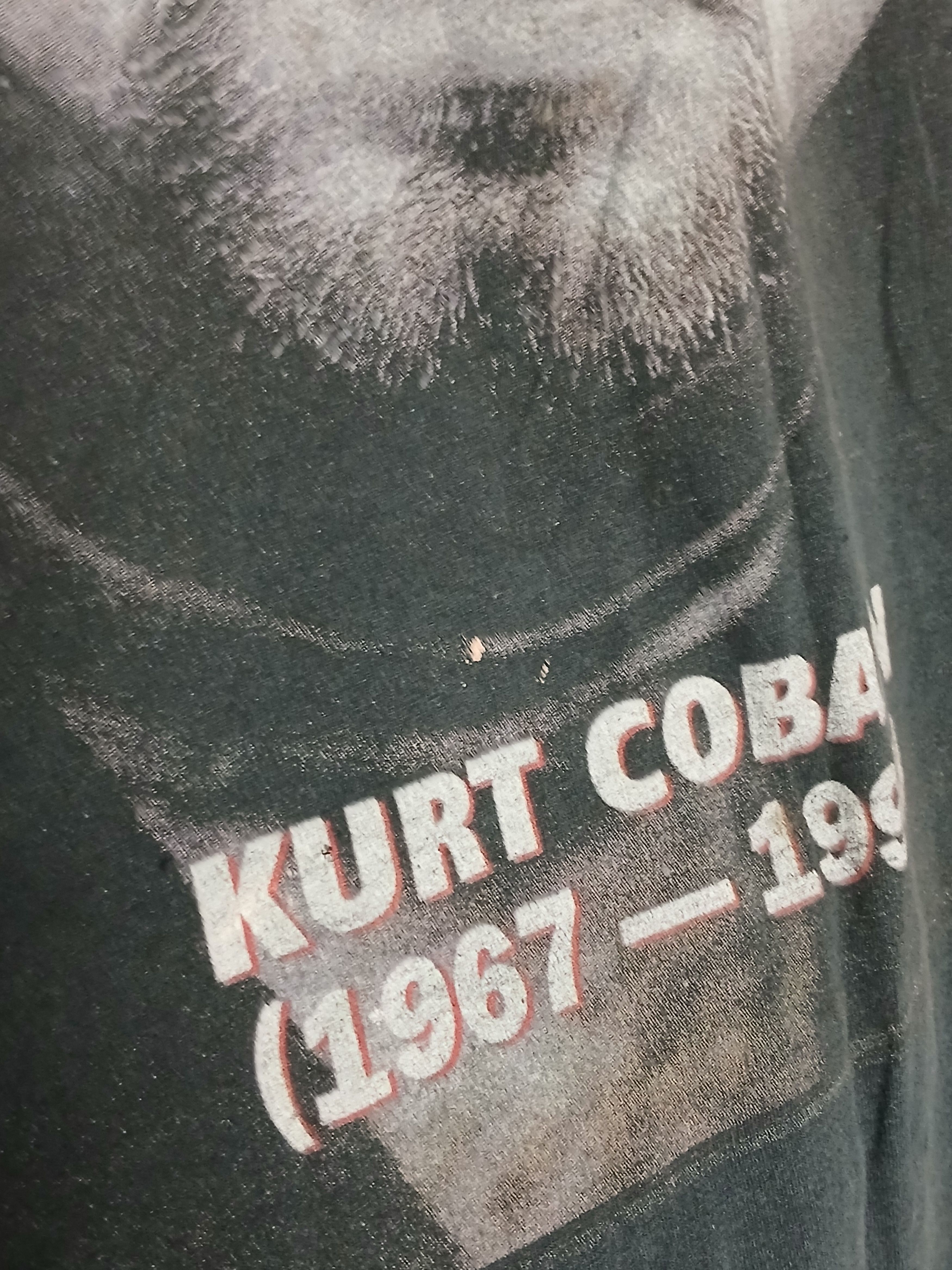 Band Tees × Nirvana Nirvana Kurt Cobain T-Shirt Size US M / EU 48-50 / 2 - 6 Thumbnail